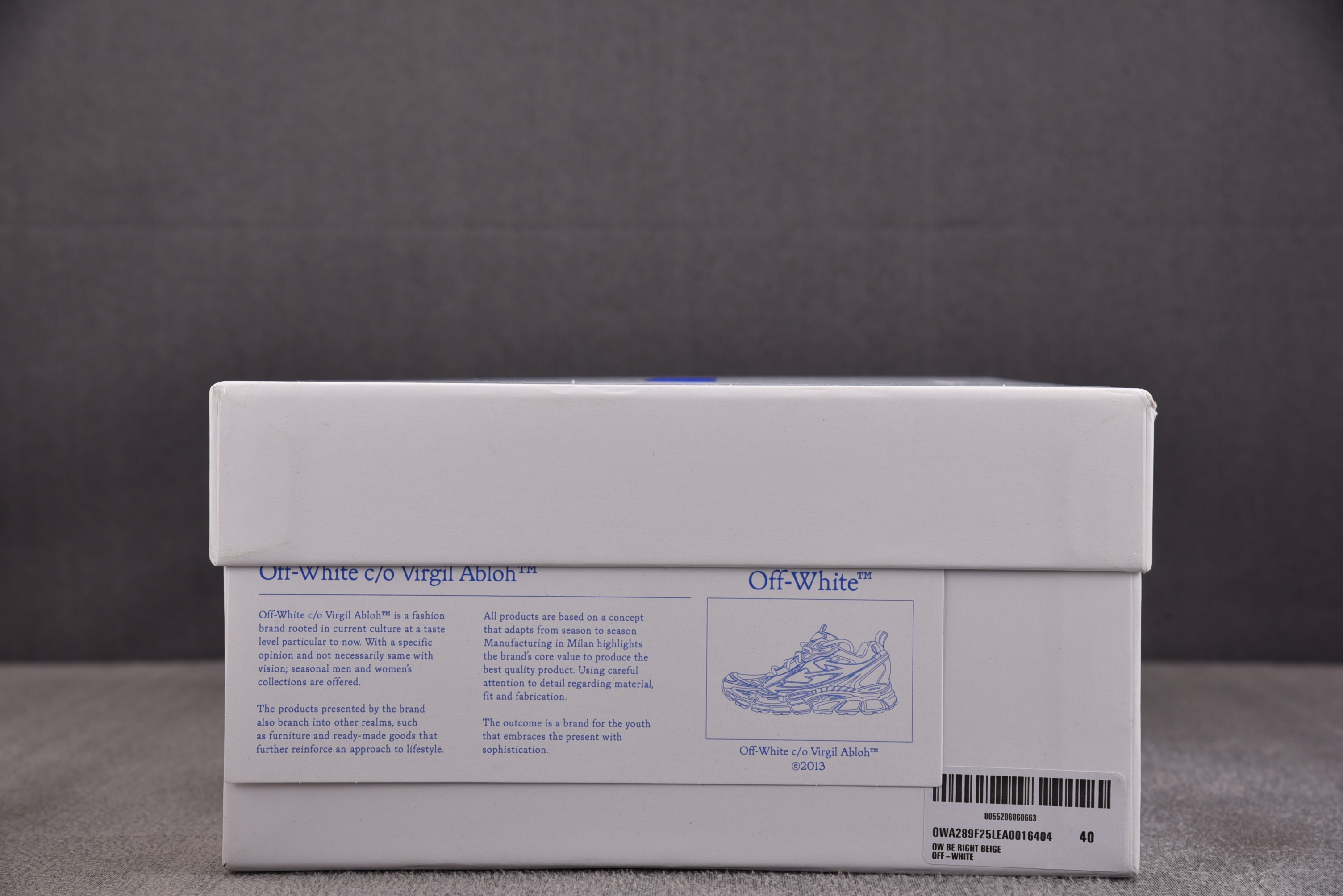 【纯原】OFF-WHITE BE RIGHT BACK 米棕 #YZ00236-47