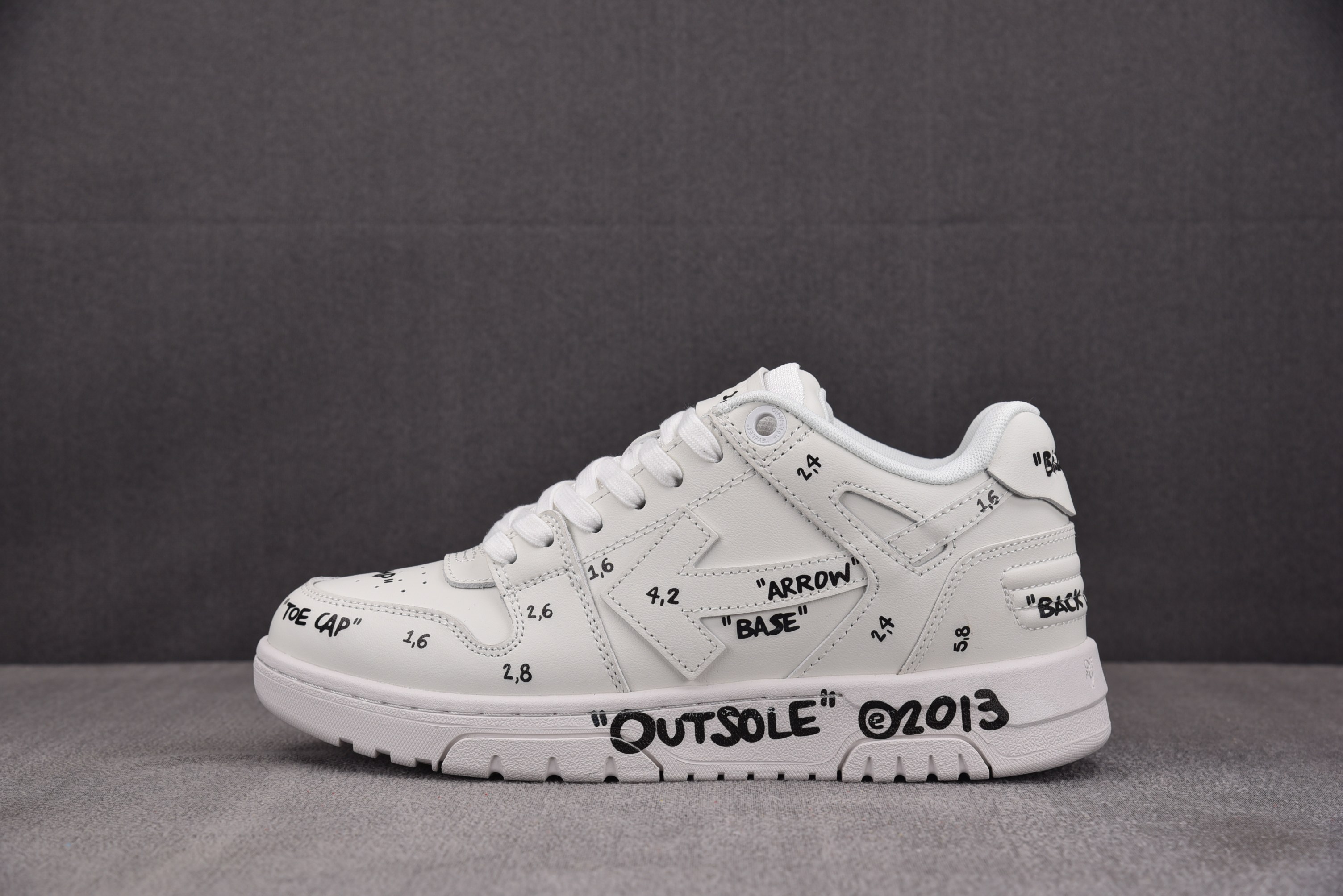 【纯原】OFF-WHITE Out of Office 白色涂鸦 #YZ00236-47