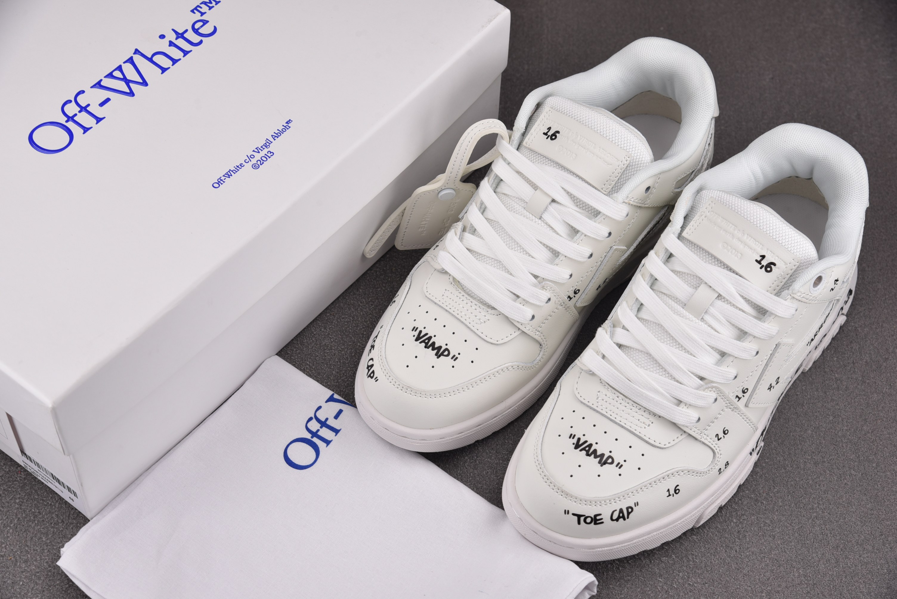 【纯原】OFF-WHITE Out of Office 白色涂鸦 #YZ00236-47