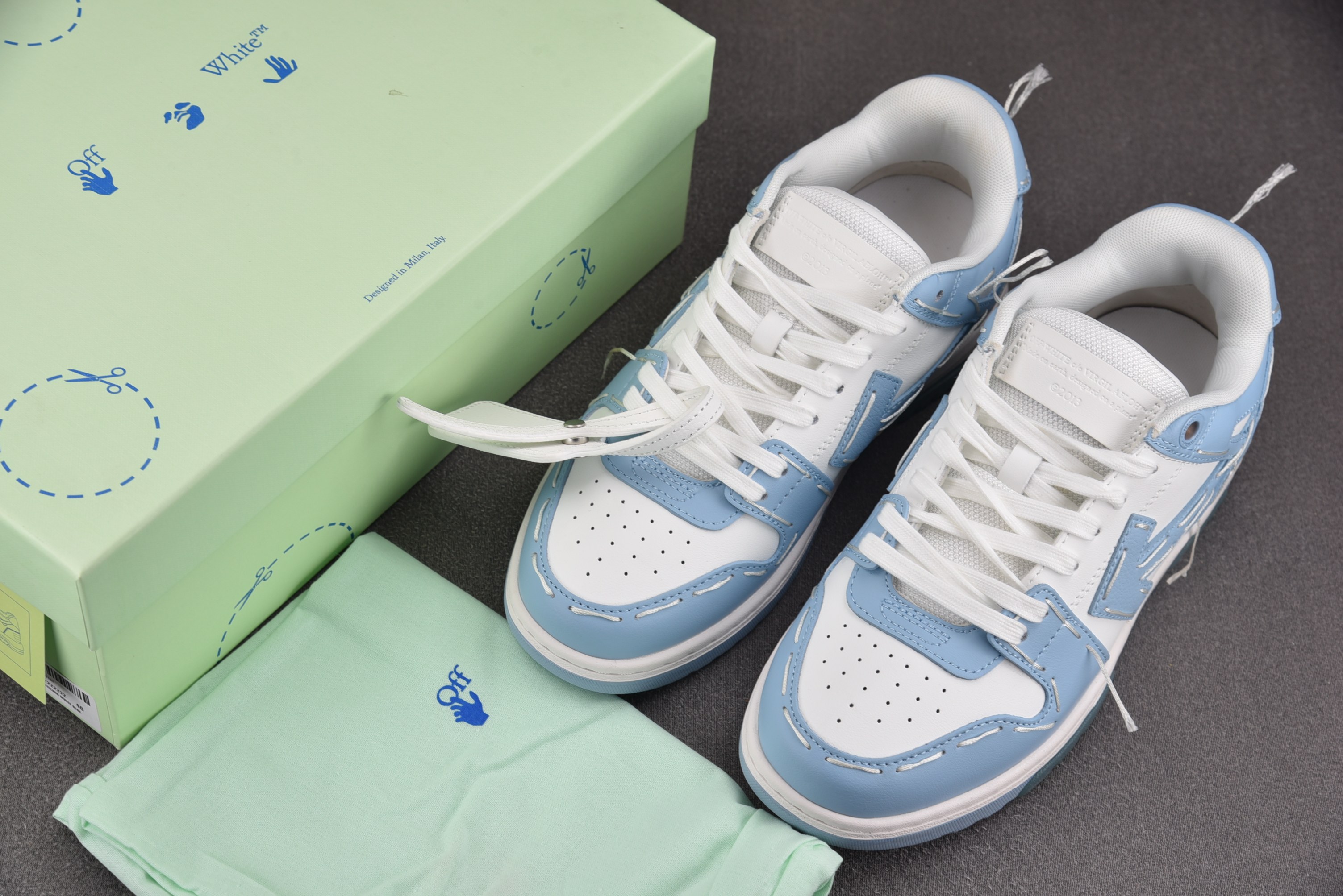 【纯原】OFF-WHITE Out of Office 白蓝 #YZ00236-47