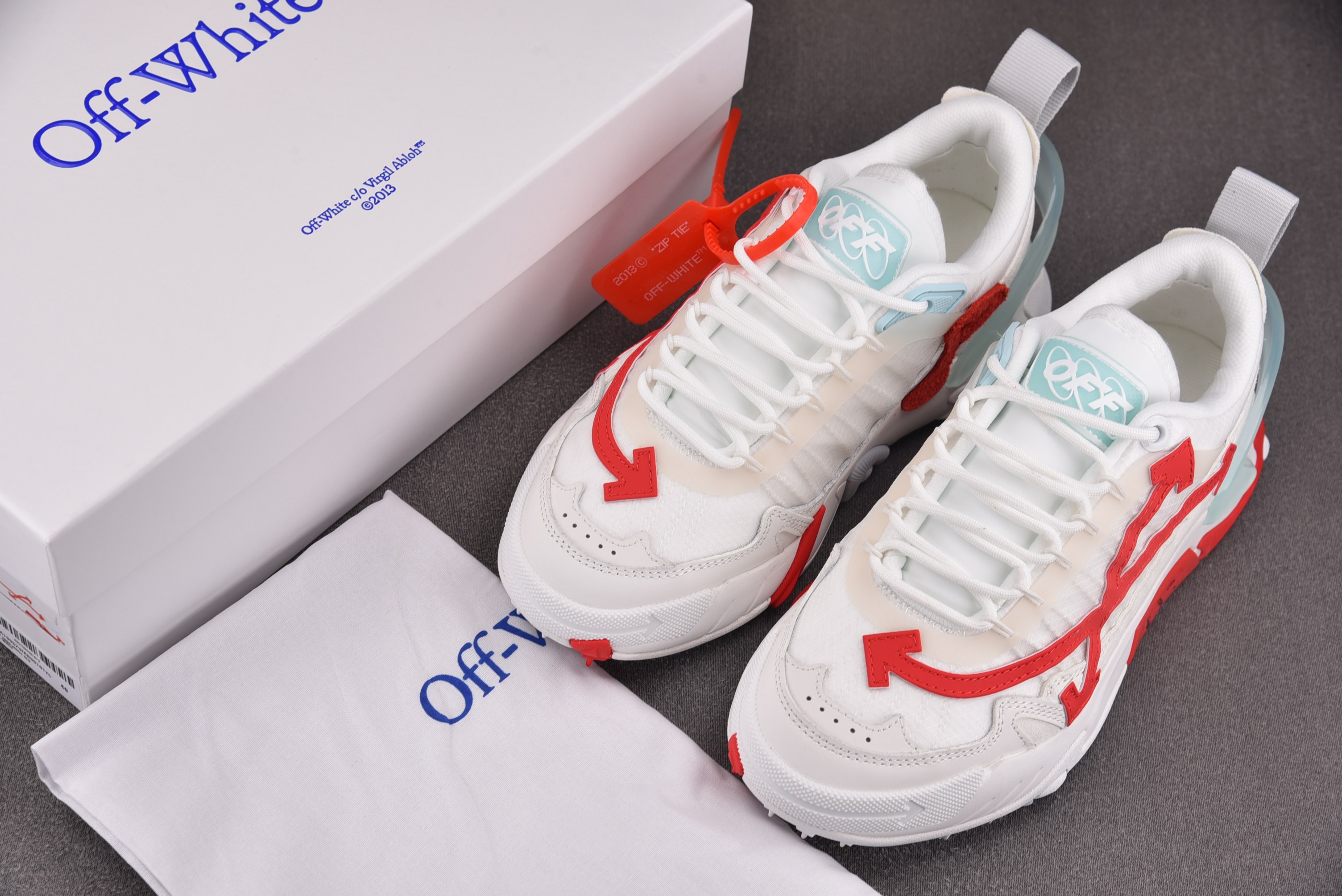 【纯原】OFF-WHITH ODSY 白红 #YZ00236-47