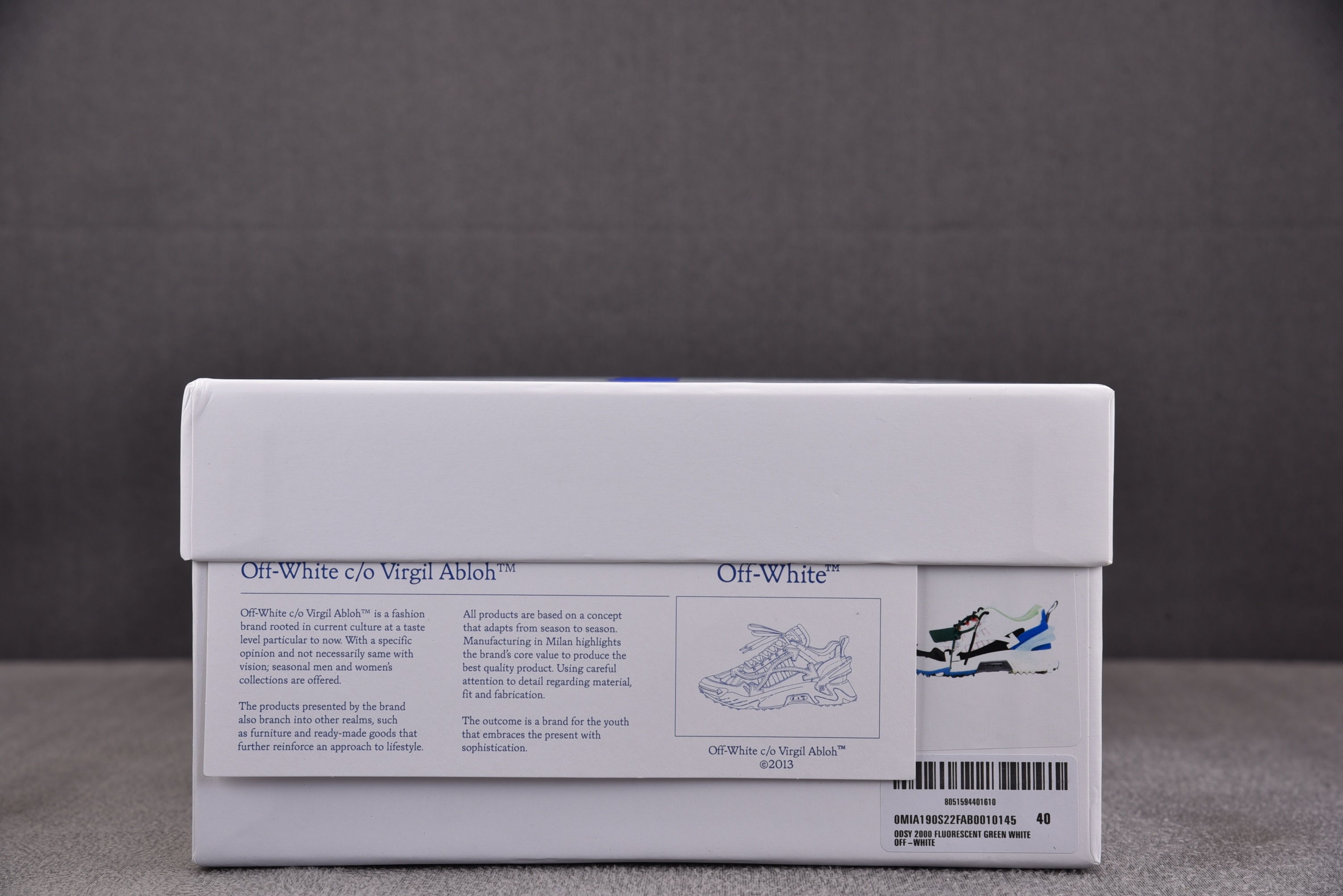 【纯原】OFF-WHITH ODSY 白蓝 #YZ00236-47