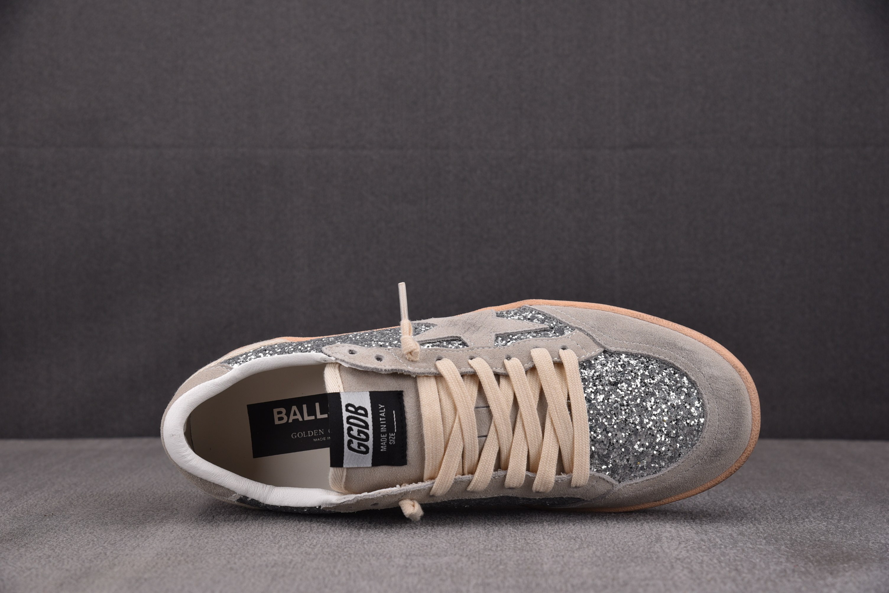 Golden Goose Ball Star 亮片 灰棕  #YZ00636-46