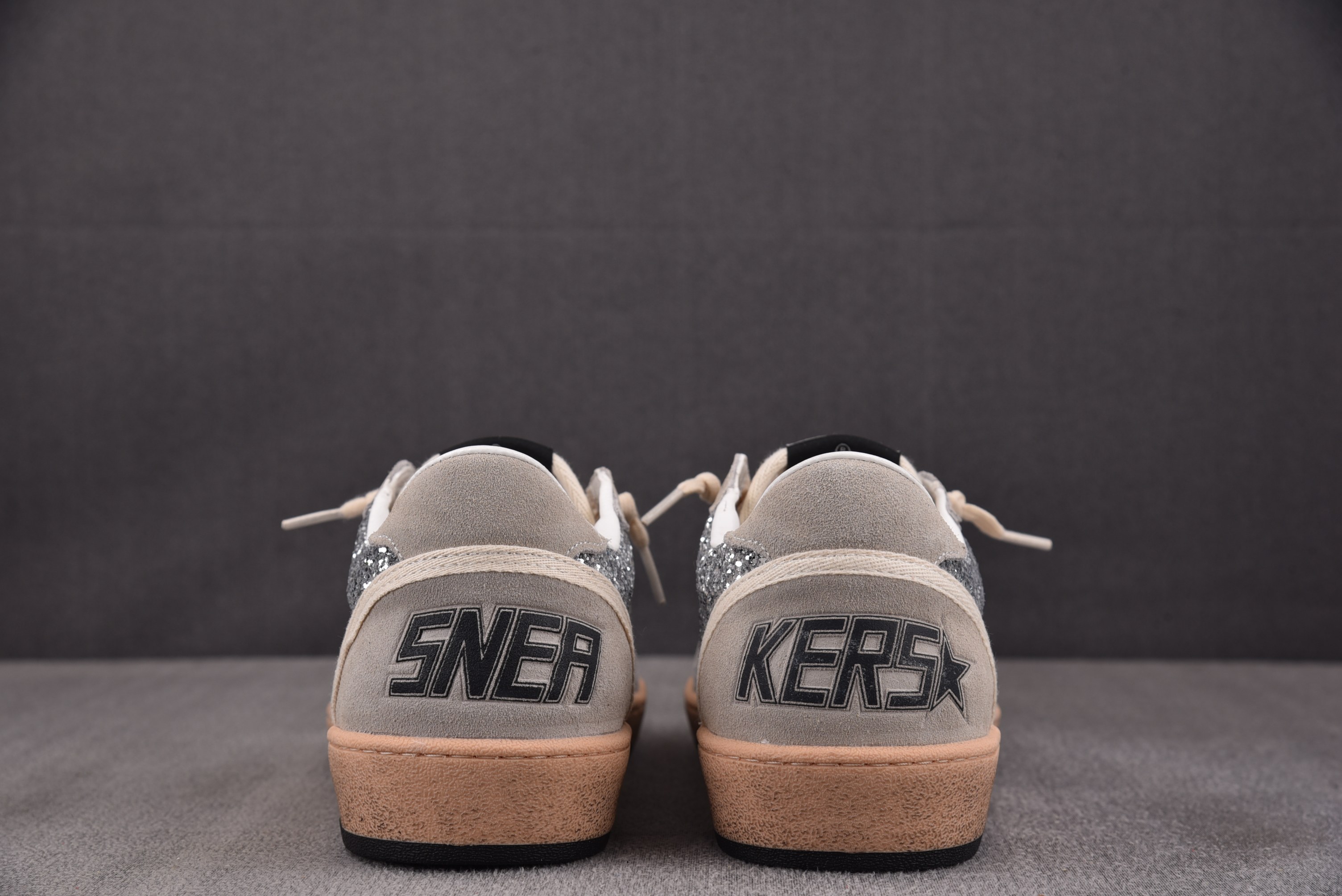 Golden Goose Ball Star 亮片 灰棕  #YZ00636-46