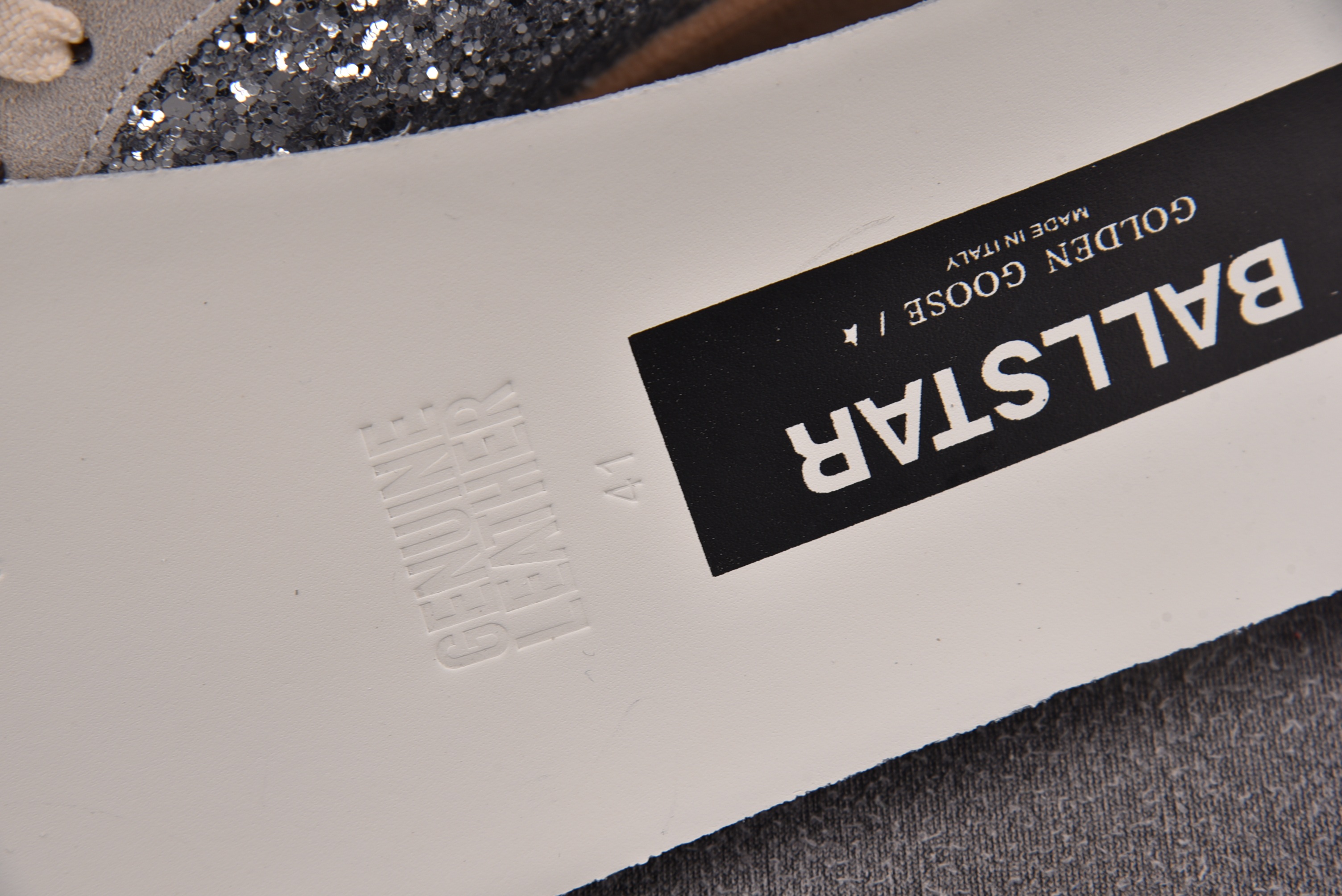 Golden Goose Ball Star 亮片 灰棕  #YZ00636-46