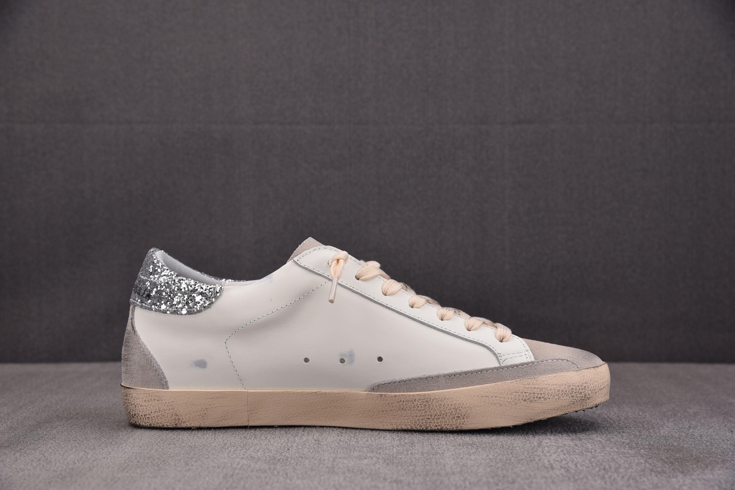 Golden Goose Ball Star 棕白 钻尾  #YZ00636-46