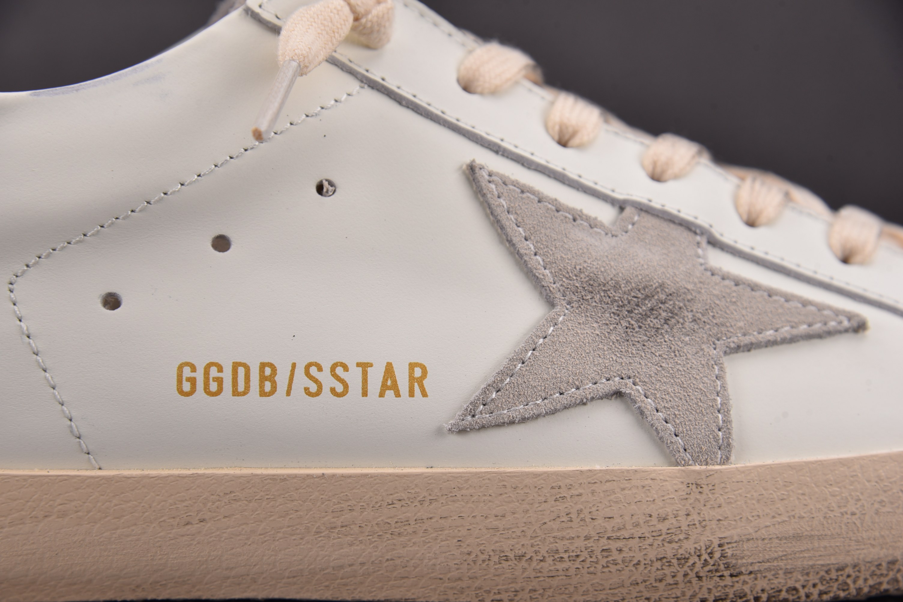 Golden Goose Ball Star 棕白 钻尾  #YZ00636-46