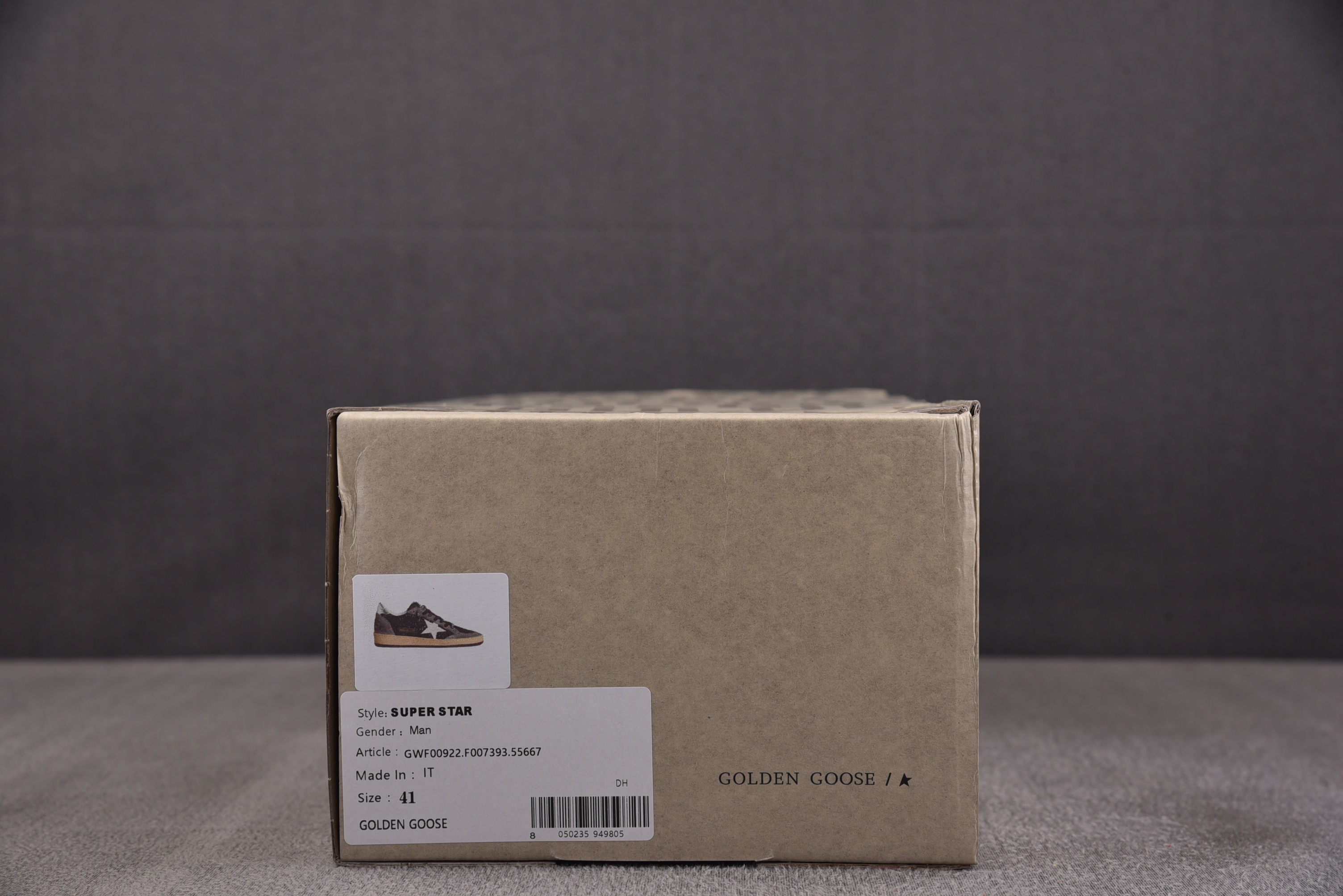 Golden Goose Ball Star 灰黑白  #YZ00636-46
