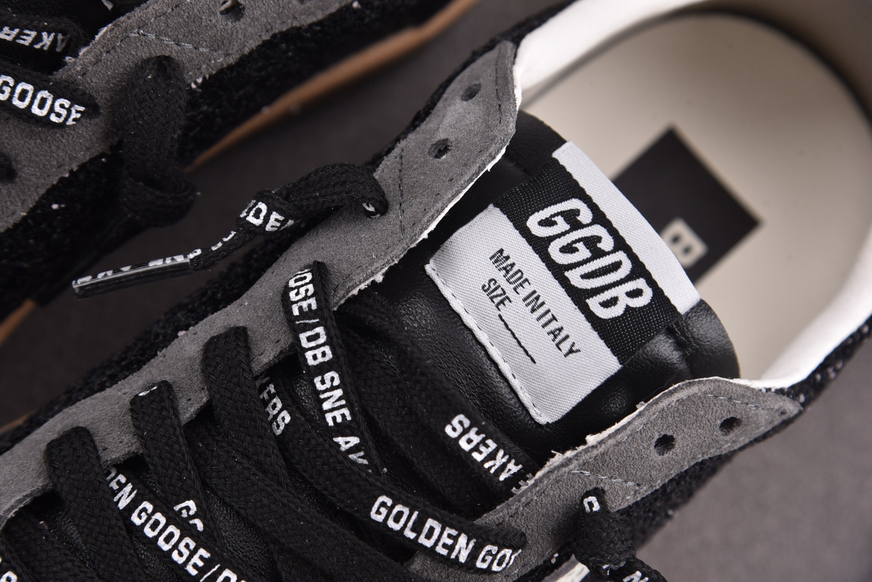 Golden Goose Ball Star 灰黑白  #YZ00636-46