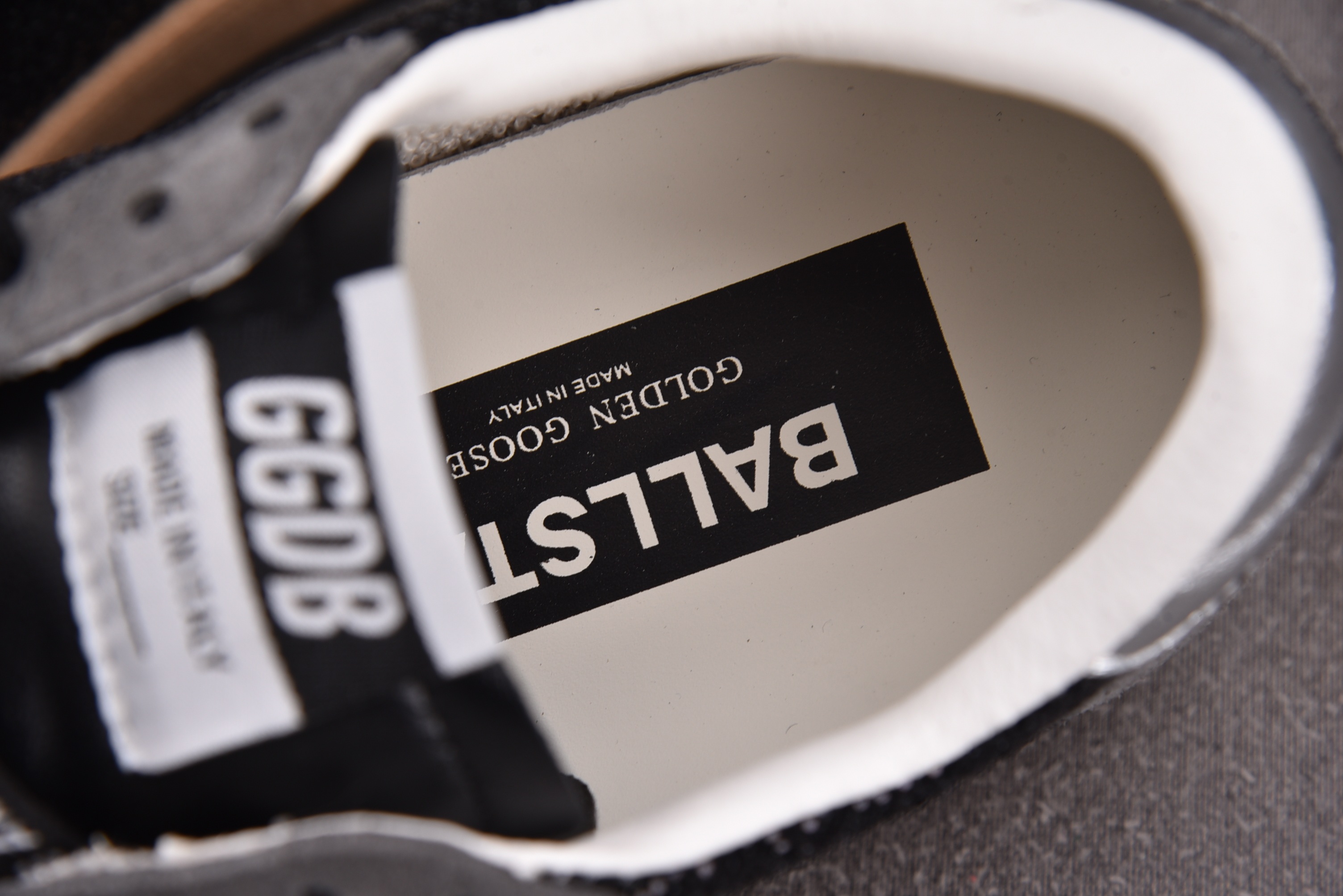 Golden Goose Ball Star 灰黑白  #YZ00636-46