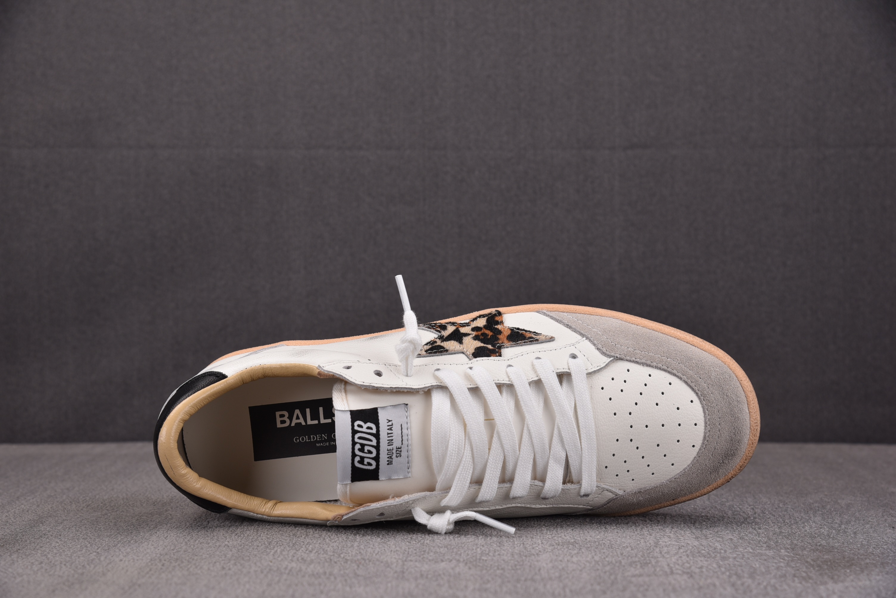Golden Goose Ball Star 白棕 豹纹星  #YZ00636-46