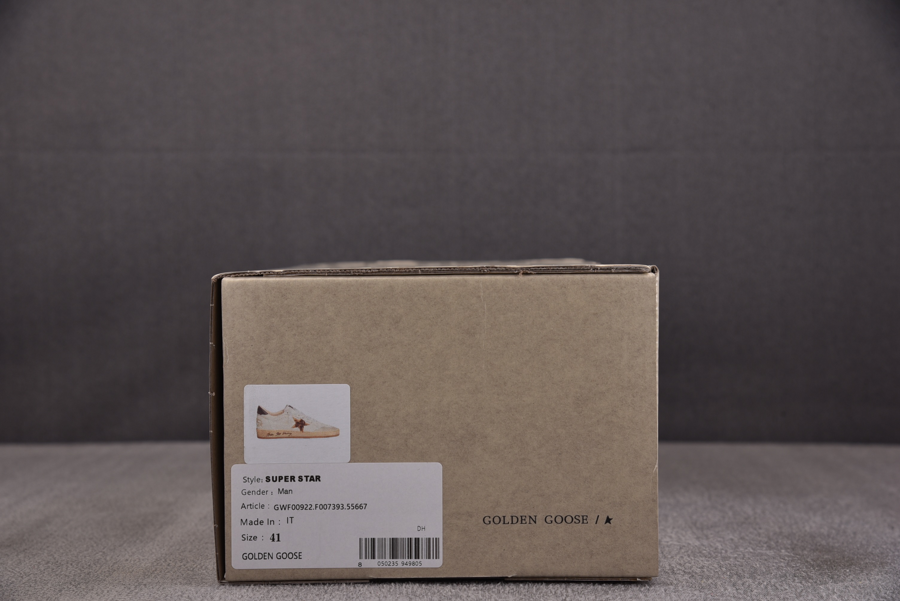 Golden Goose Ball Star 白棕 豹纹星  #YZ00636-46