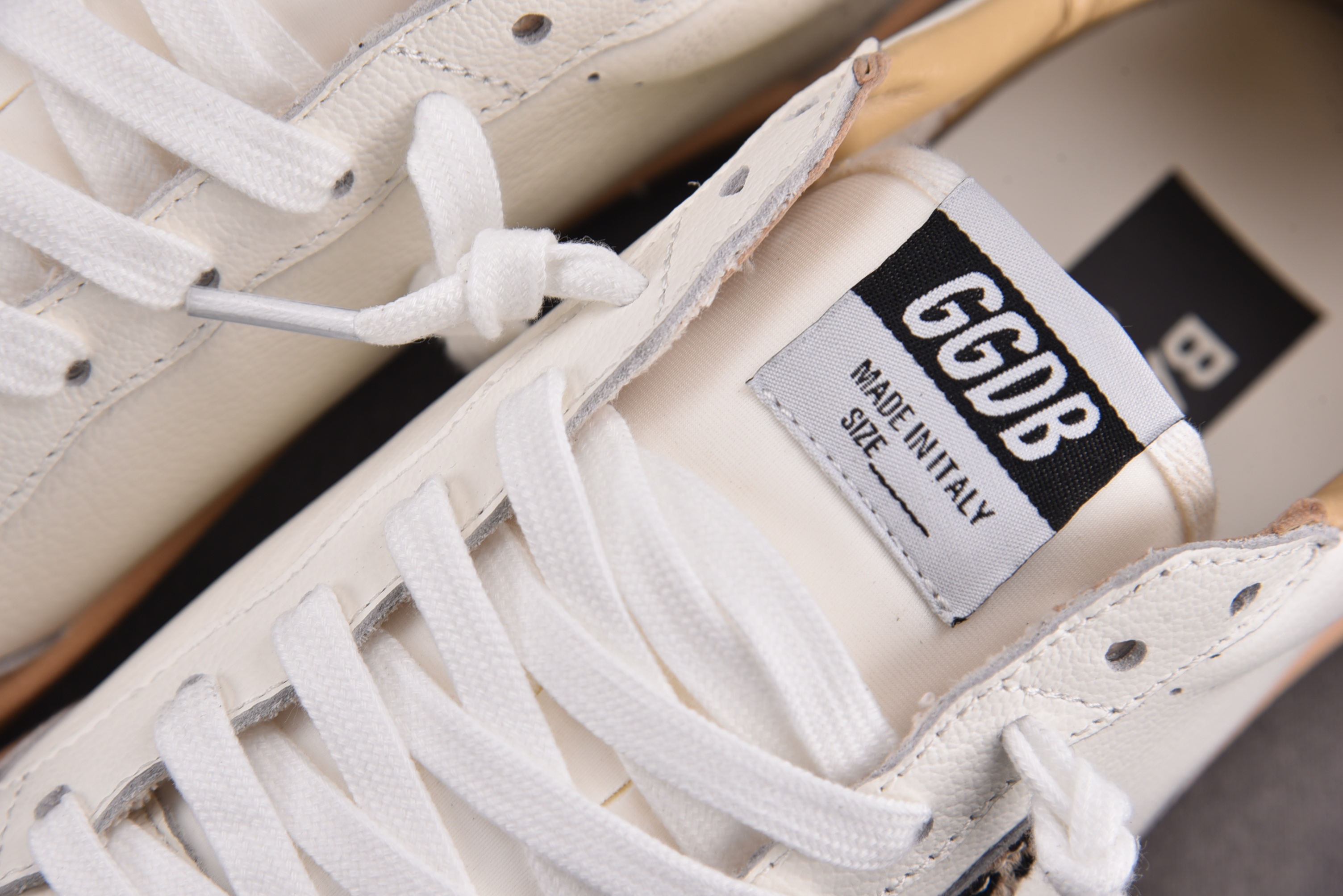 Golden Goose Ball Star 白棕 豹纹星  #YZ00636-46