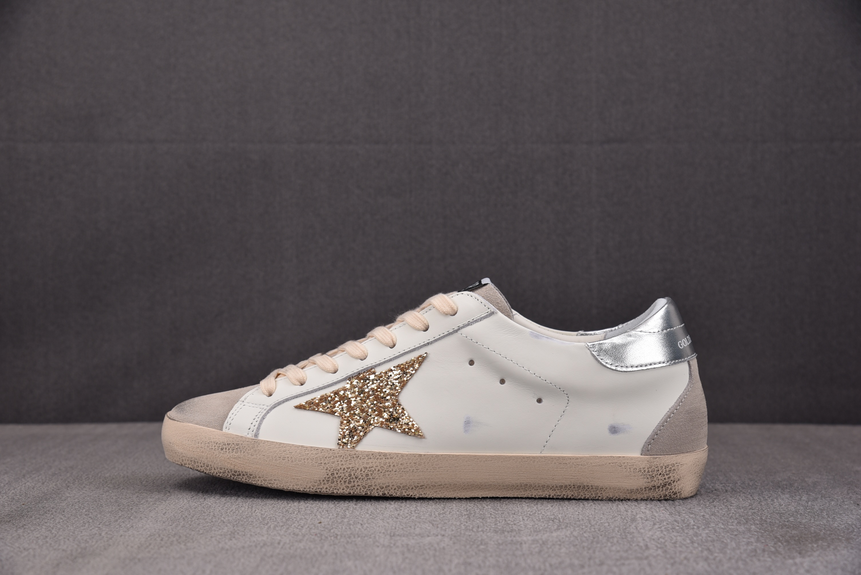 Golden Goose Ball Star 粉白 金星  #YZ00636-46