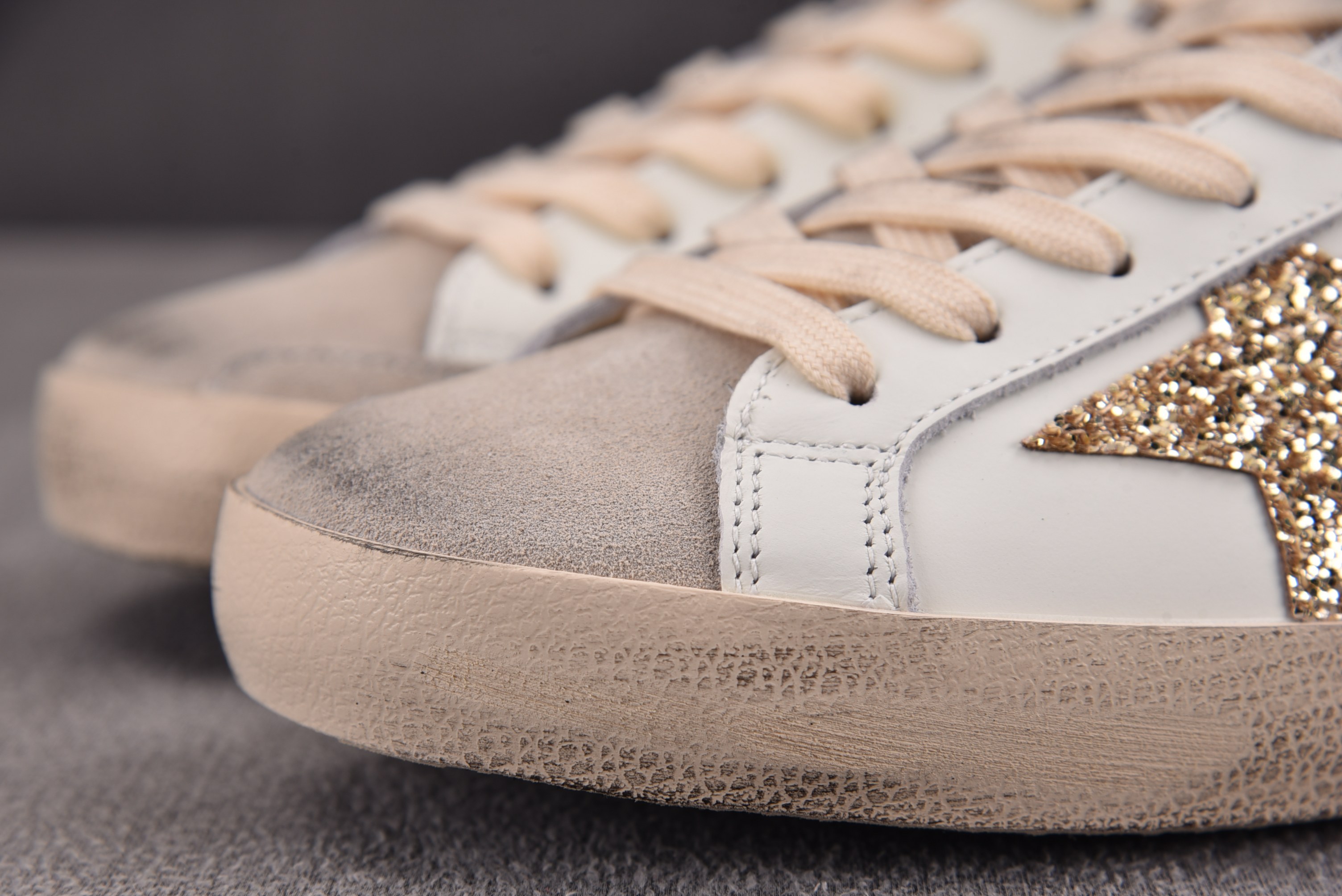 Golden Goose Ball Star 粉白 金星  #YZ00636-46