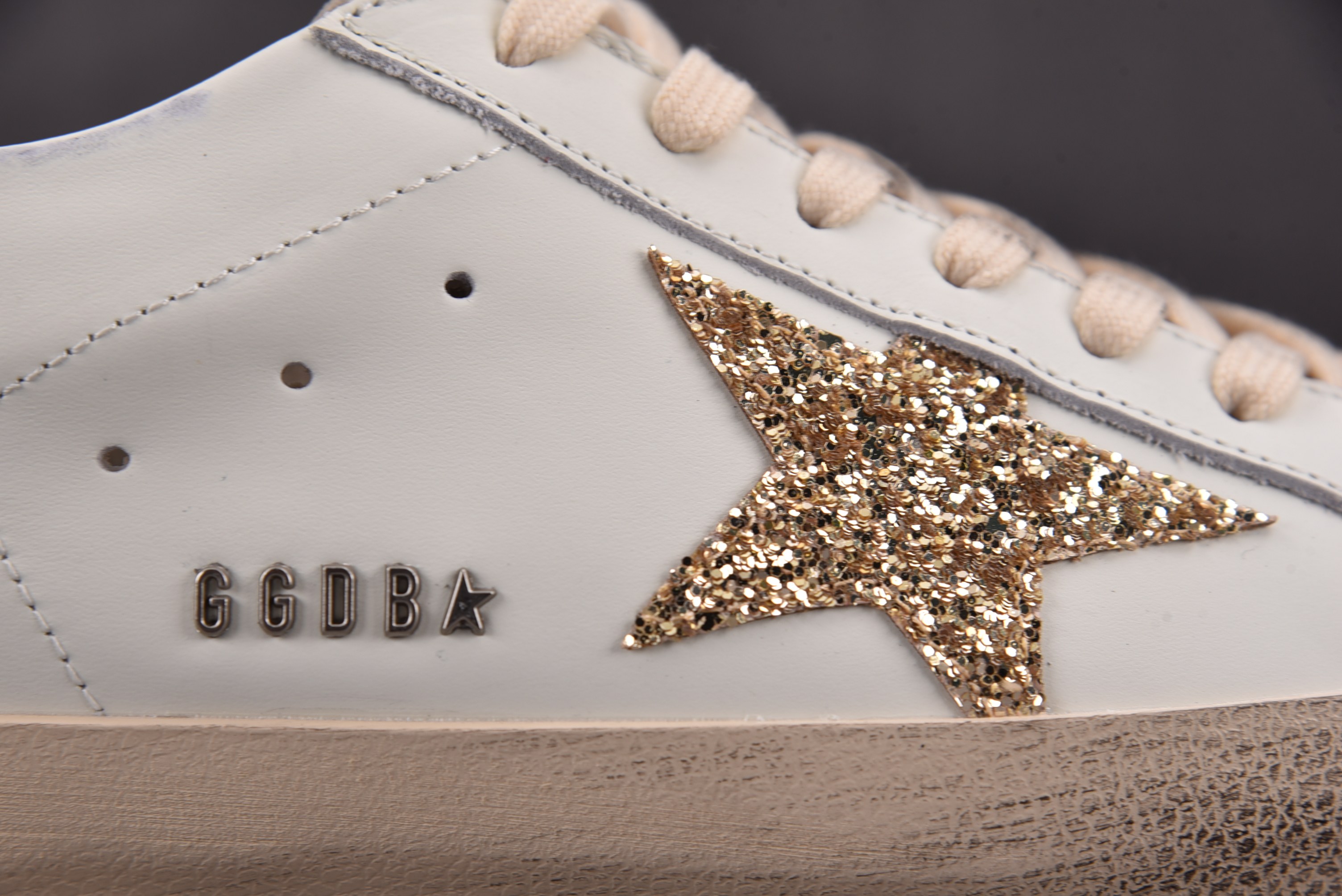 Golden Goose Ball Star 粉白 金星  #YZ00636-46