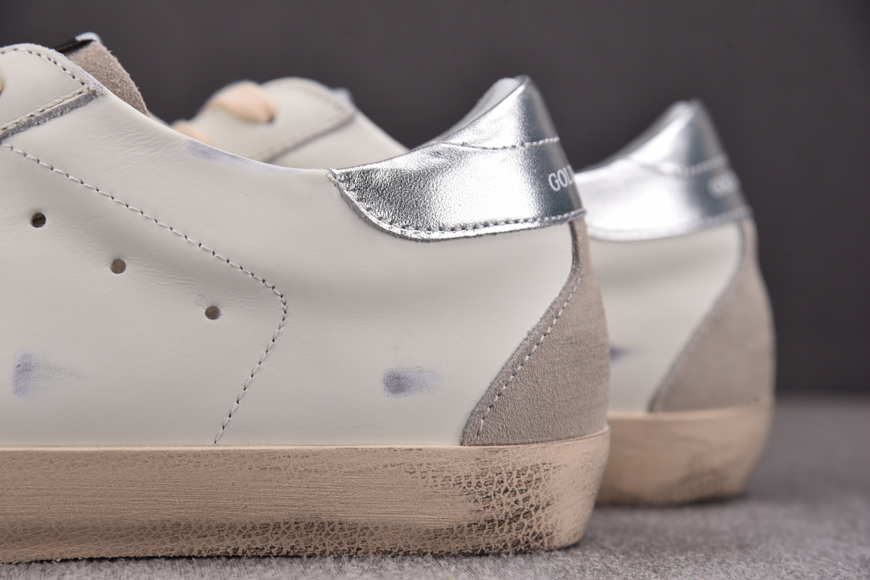 Golden Goose Ball Star 粉白 金星  #YZ00636-46