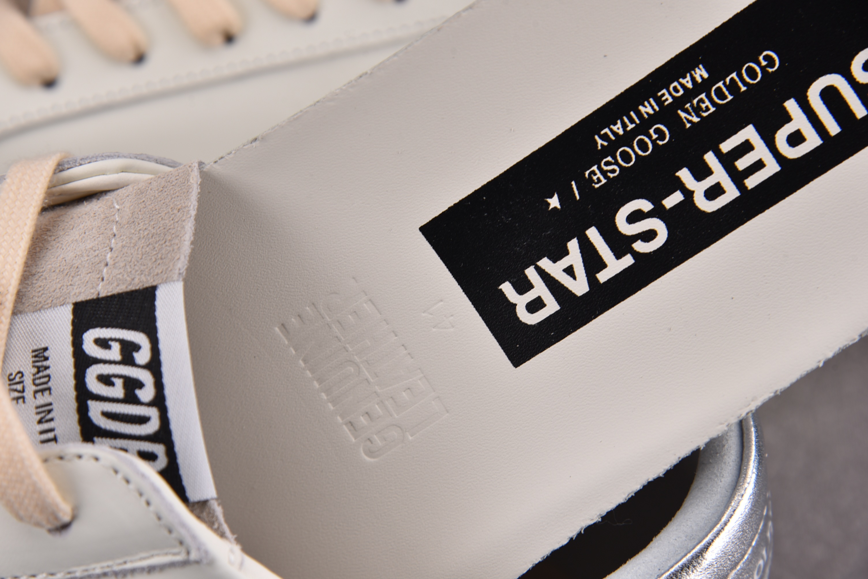 Golden Goose Ball Star 粉白 金星  #YZ00636-46