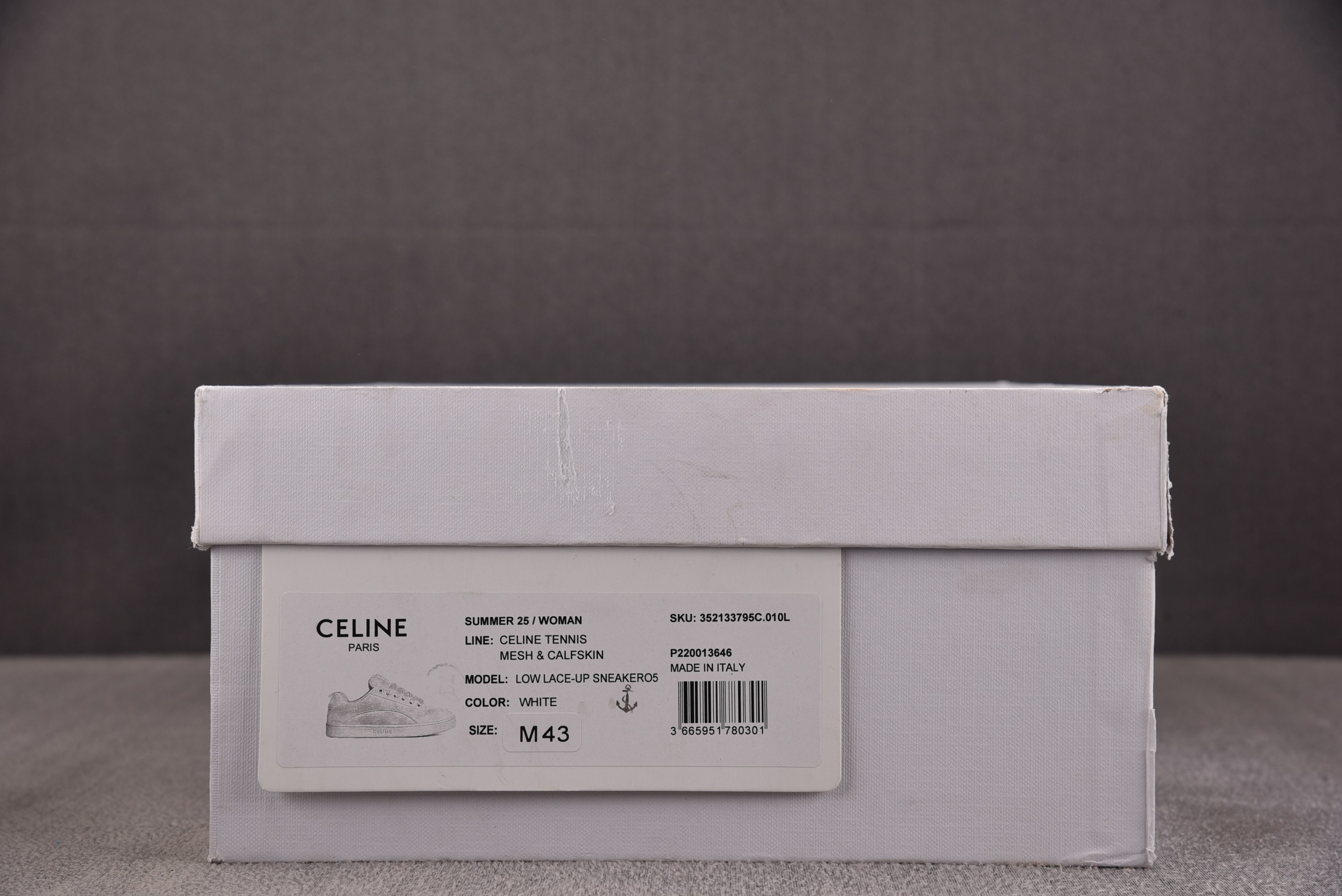 CELINE Tennis 白色 #YZ01140-45