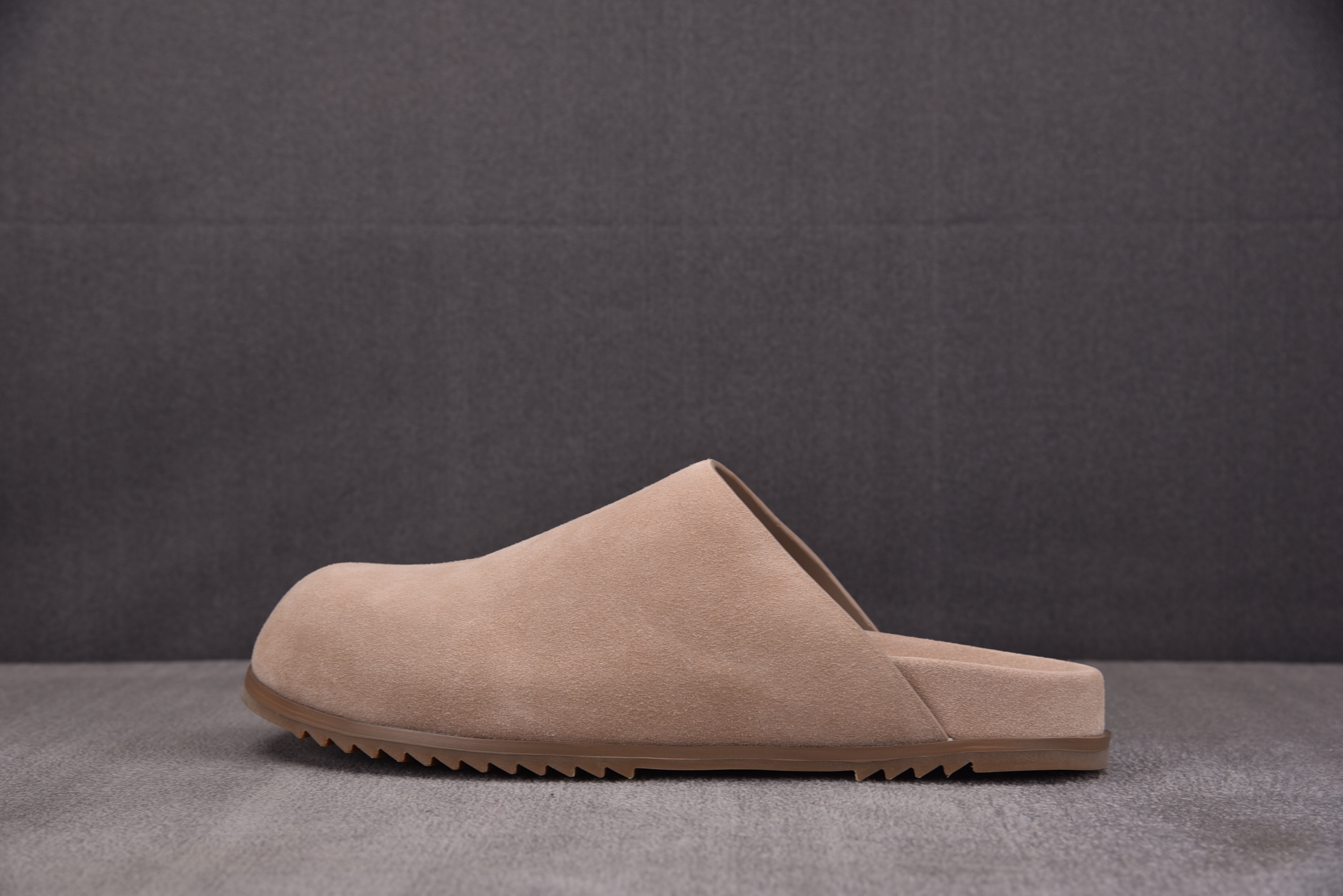 RICK OWENS RO 穆勒包头拖鞋 棕色36-46