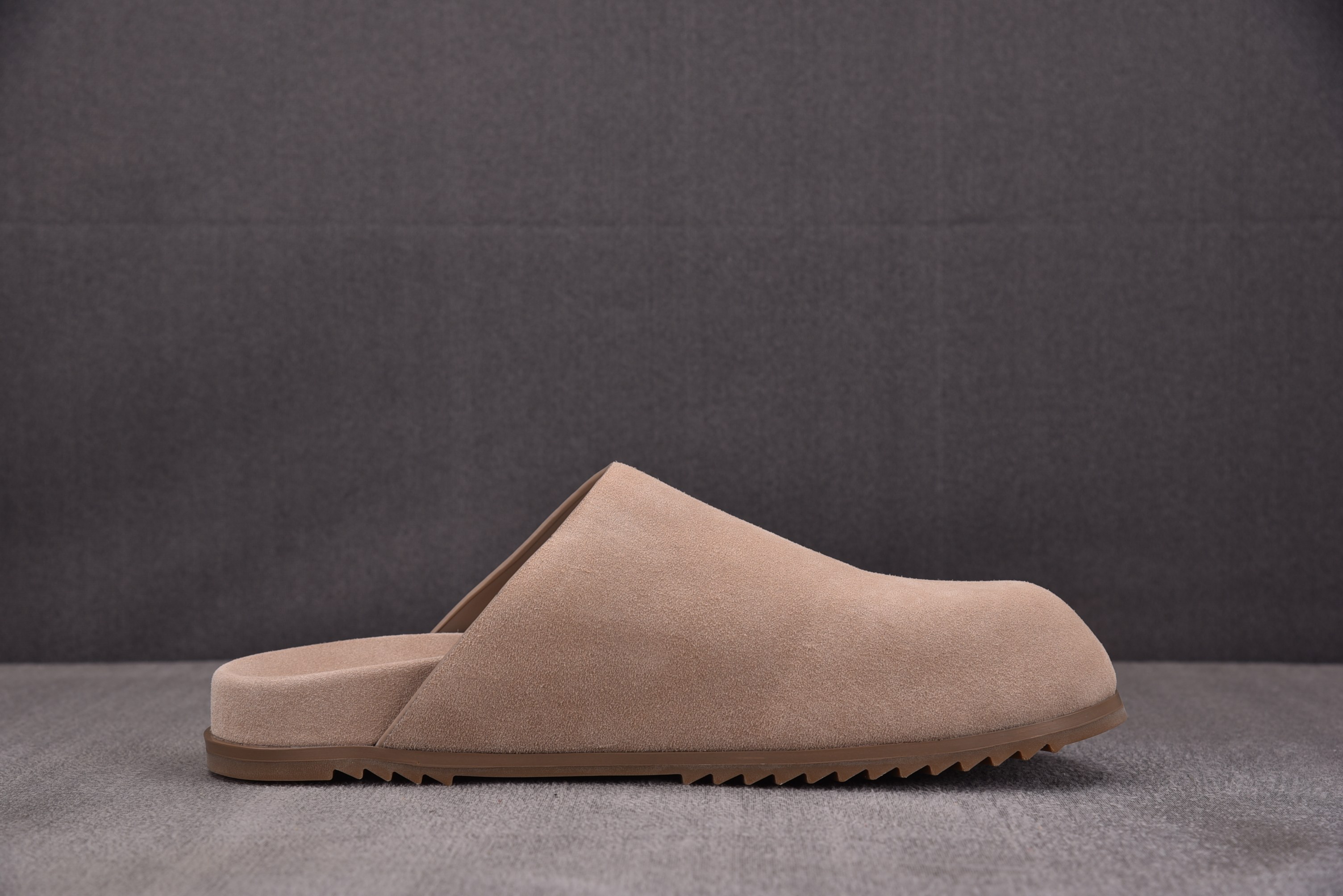 RICK OWENS RO 穆勒包头拖鞋 棕色36-46