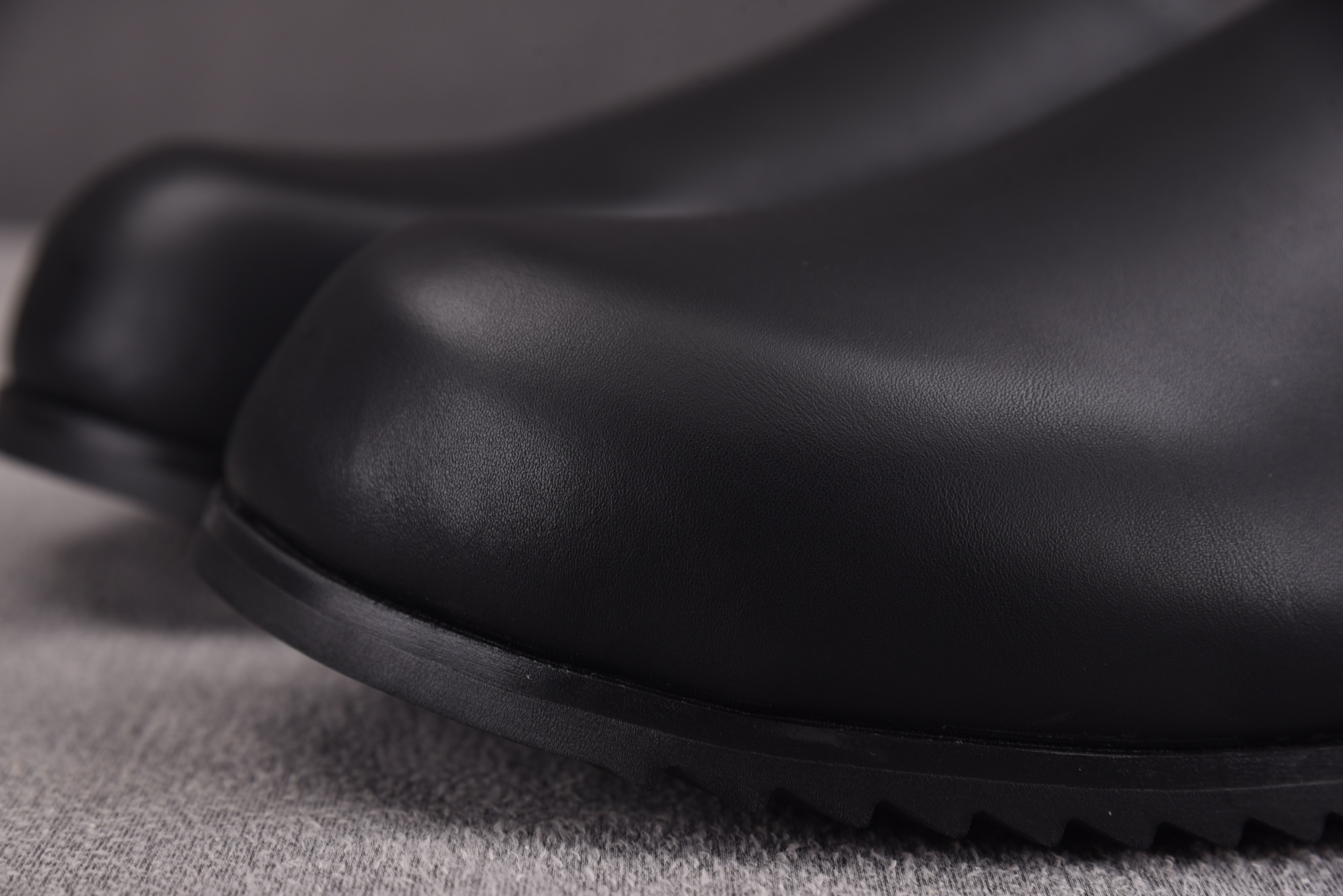 RICK OWENS RO 穆勒包头拖鞋 黑色36-46