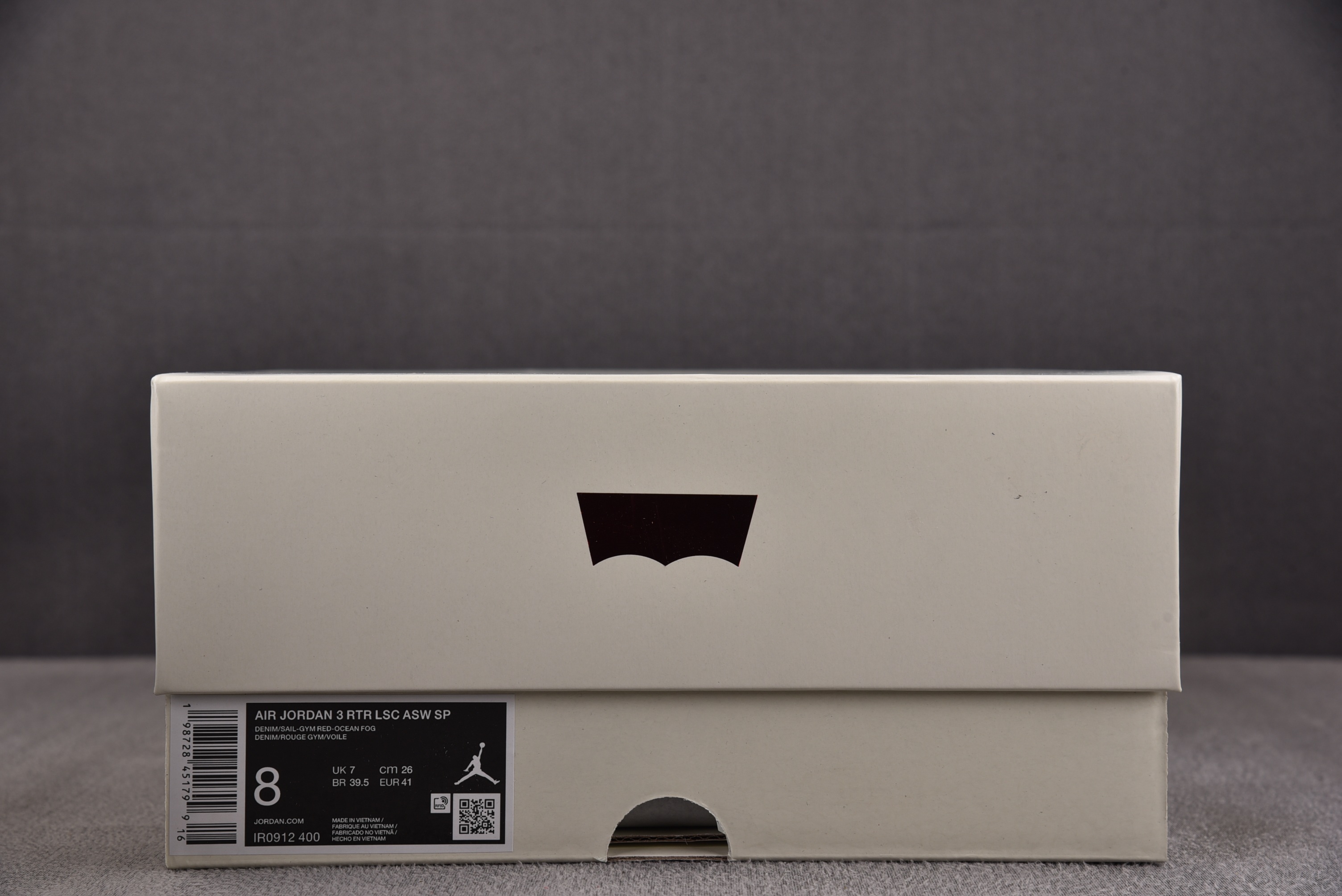 Air Jordan 3 Retro x Levi's All-Star 白蓝牛仔 IR0912-400