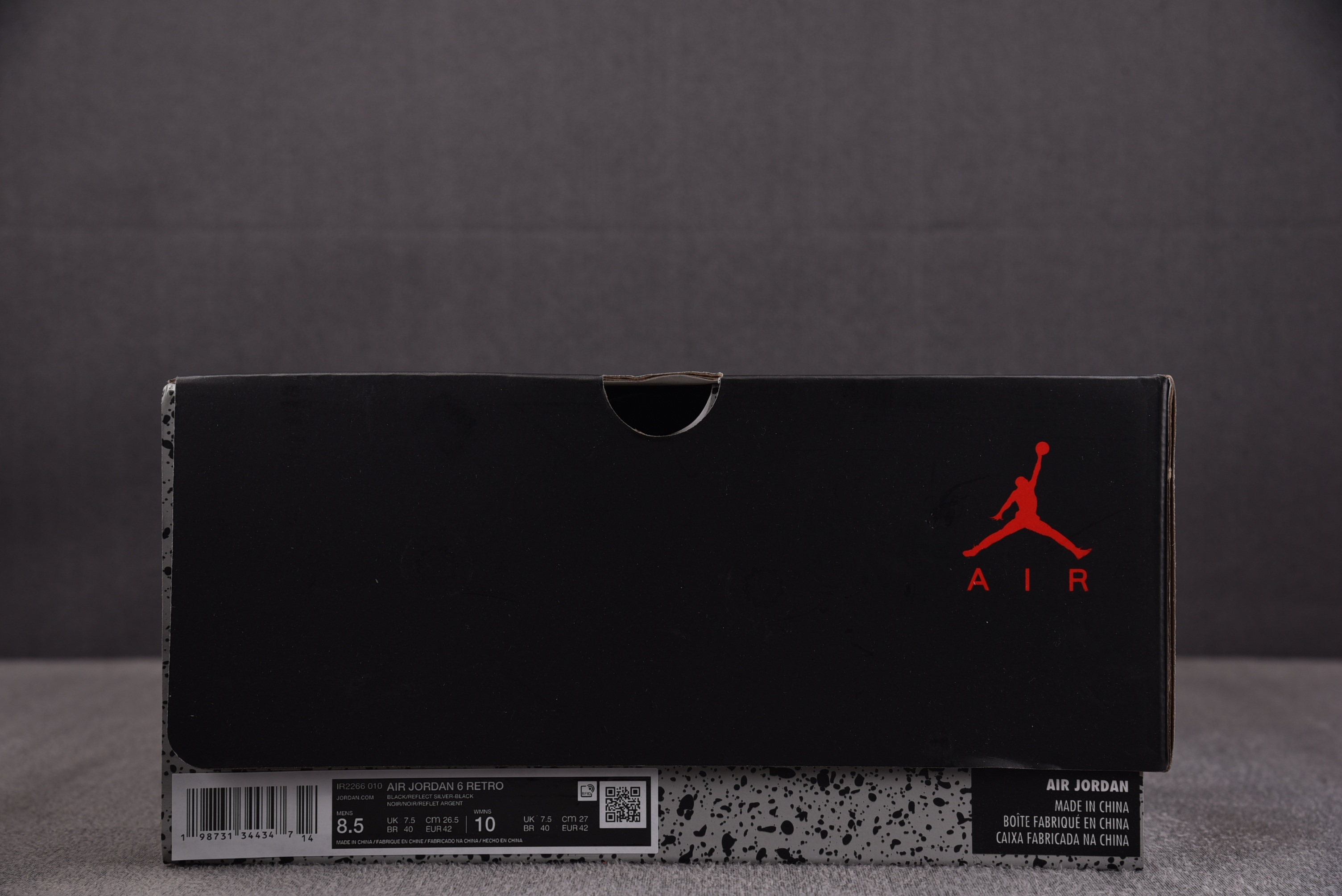 Air Jordan 6 Retro Cap and Gown 黑色 IR2266-010 #YZ013