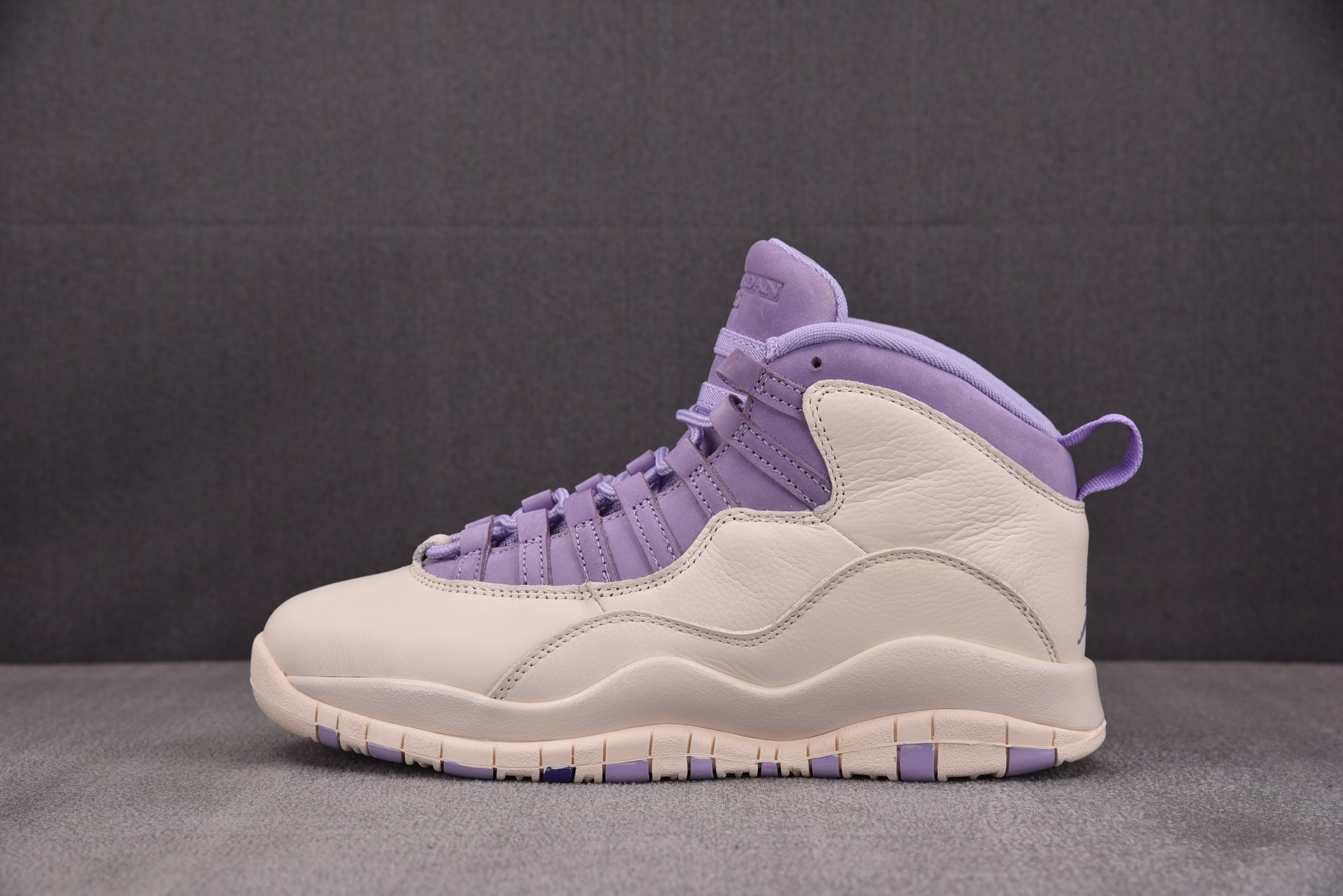 WMNS Air Jordan 10 Hydrangeas 米紫 IQ0388-101 #YZ01338
