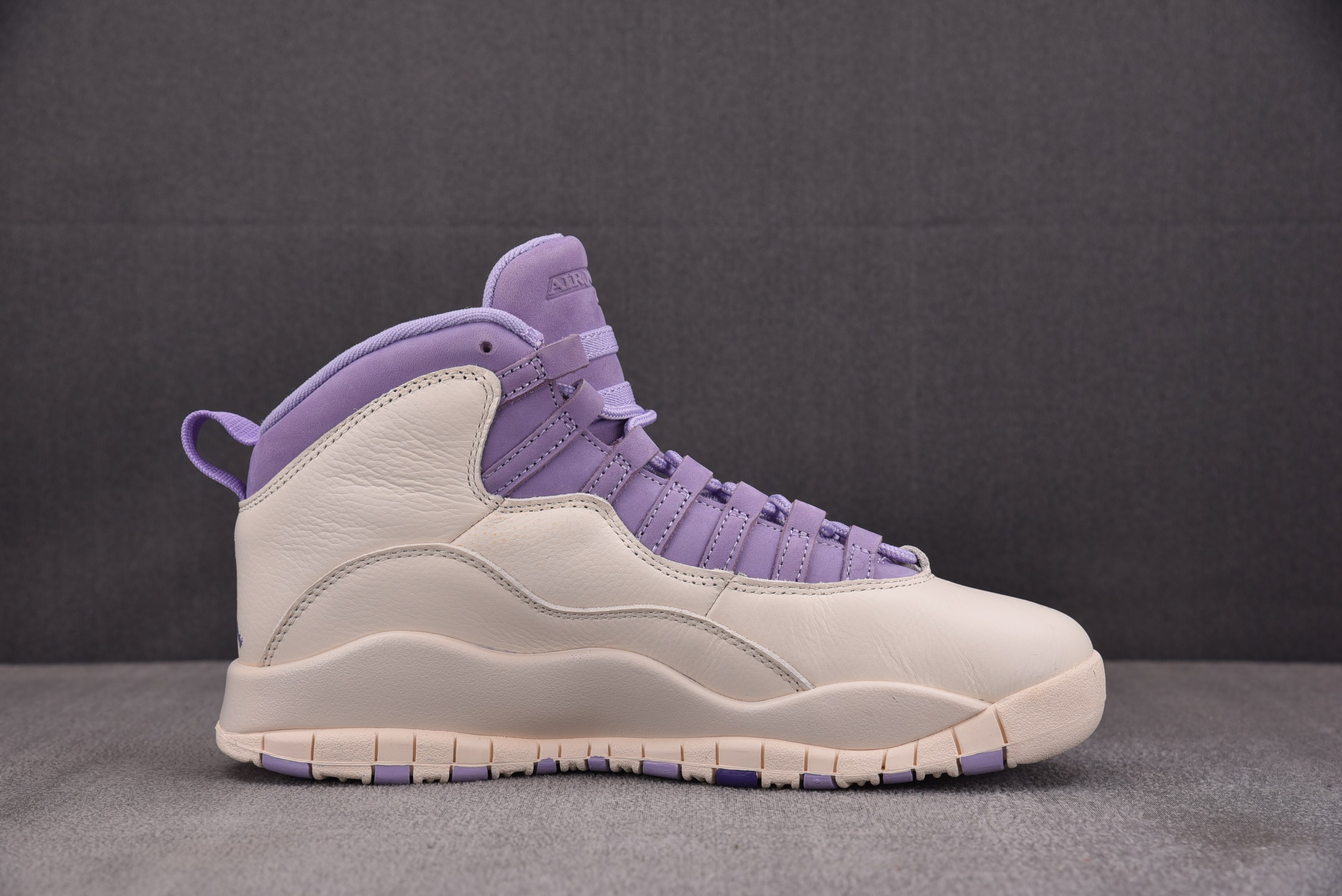 WMNS Air Jordan 10 Hydrangeas 米紫 IQ0388-101 #YZ01338