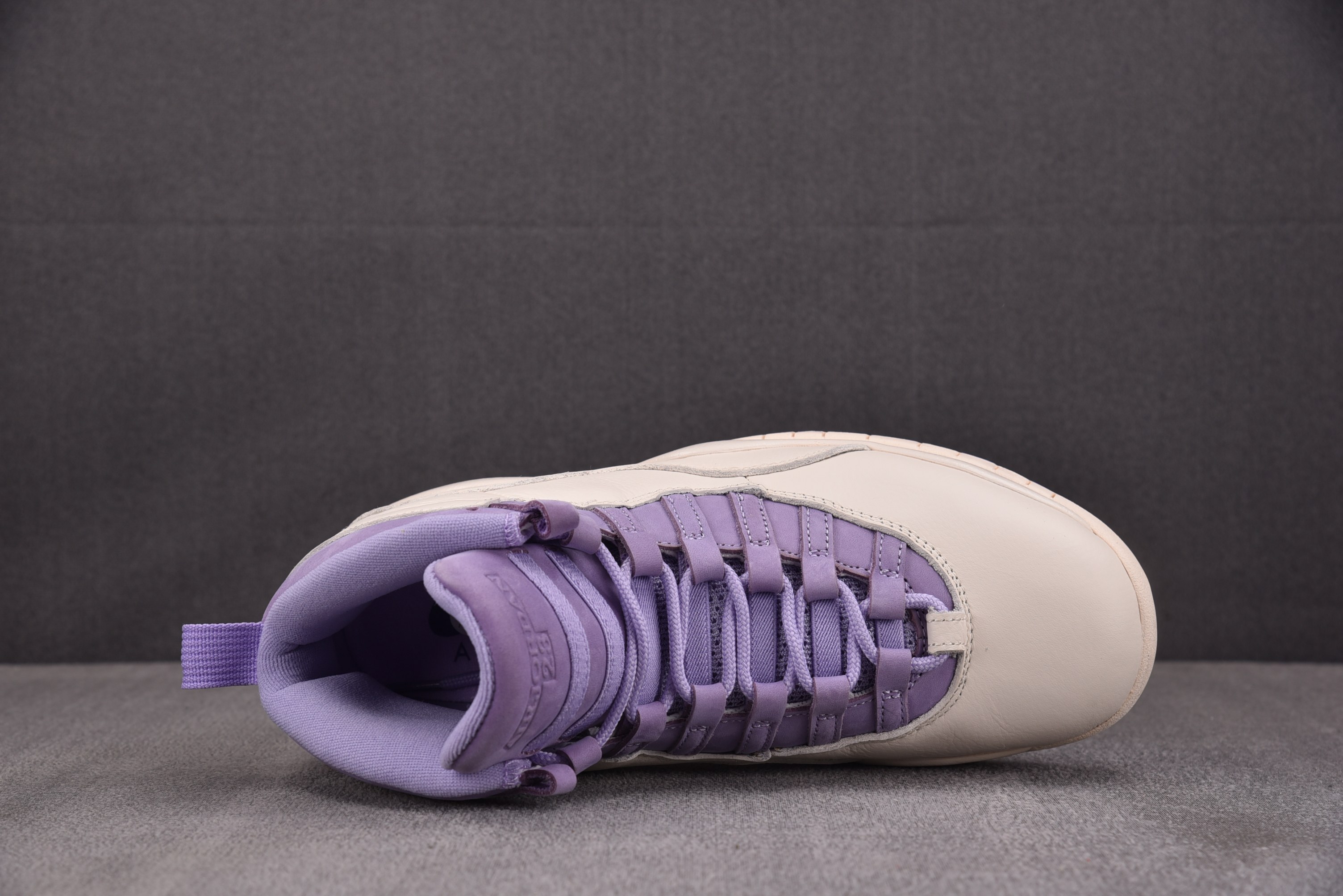 WMNS Air Jordan 10 Hydrangeas 米紫 IQ0388-101 #YZ01338