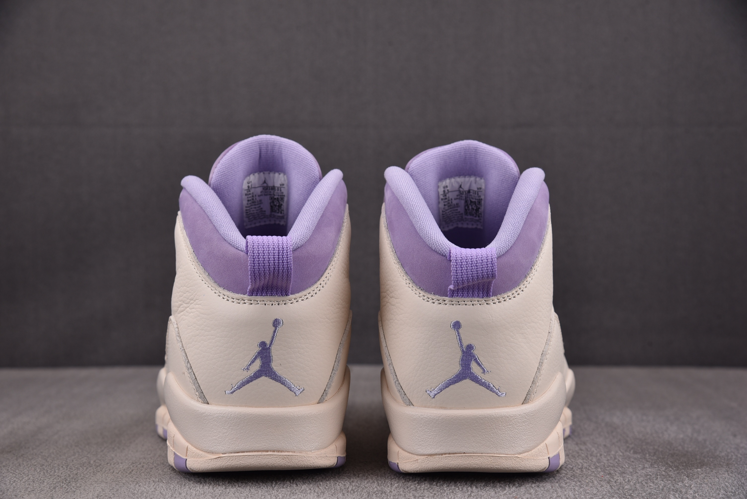 WMNS Air Jordan 10 Hydrangeas 米紫 IQ0388-101 #YZ01338