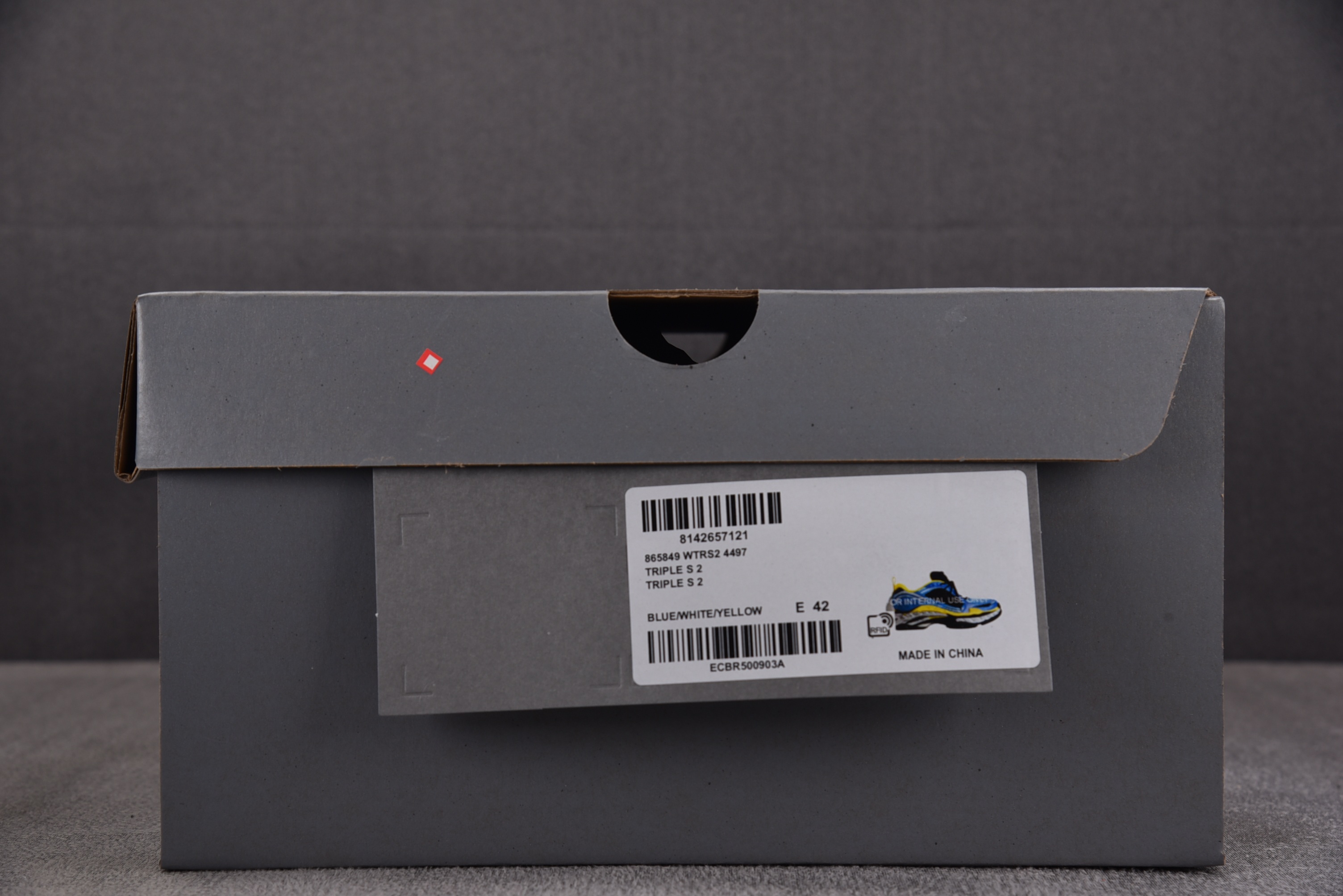 Balenciaga Triple S 2 蓝黄 #YZ018-535-46