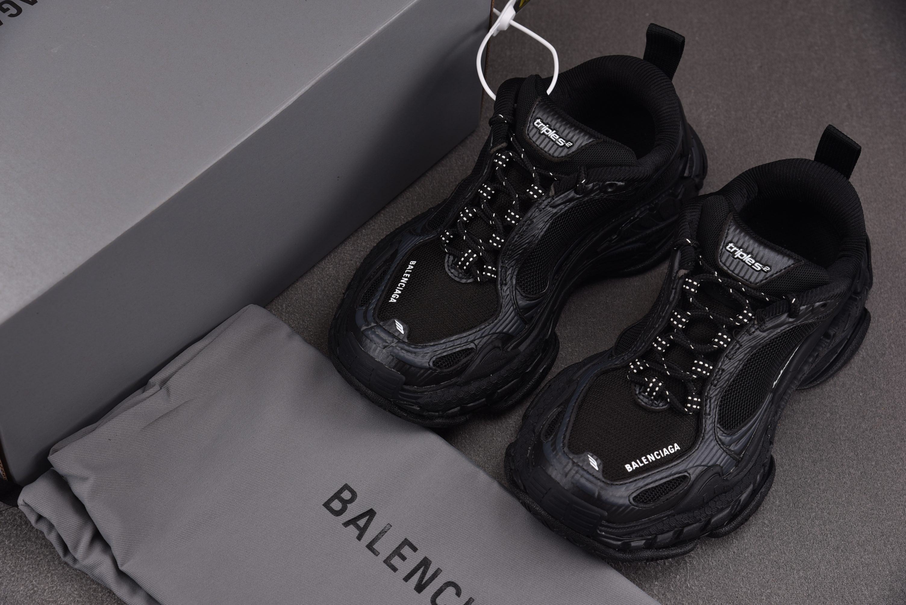 Balenciaga Triple S 2 黑色 #YZ018-535-46