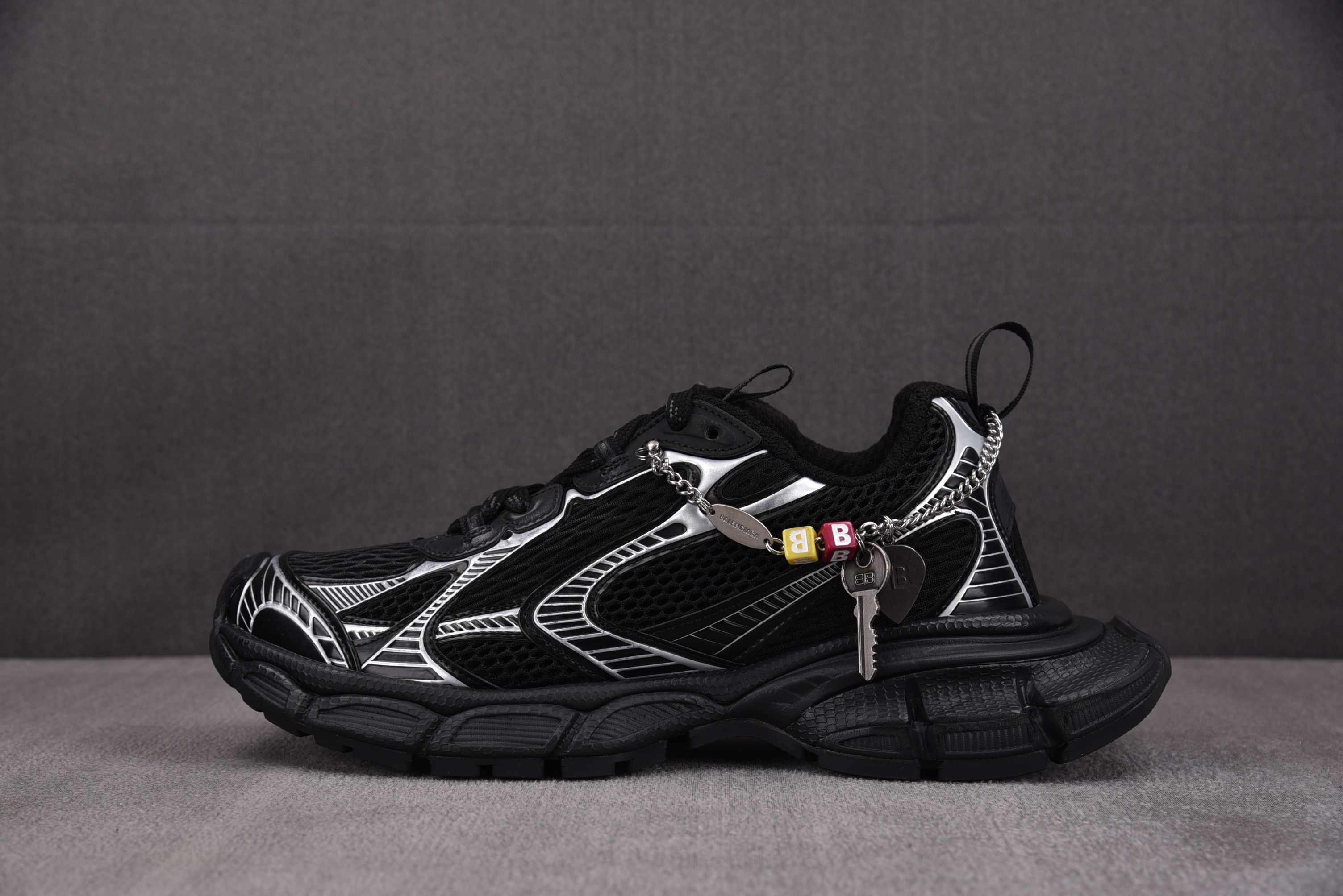 Balenciaga 3XL Chain Charms 黑白 #YZ018-535-46