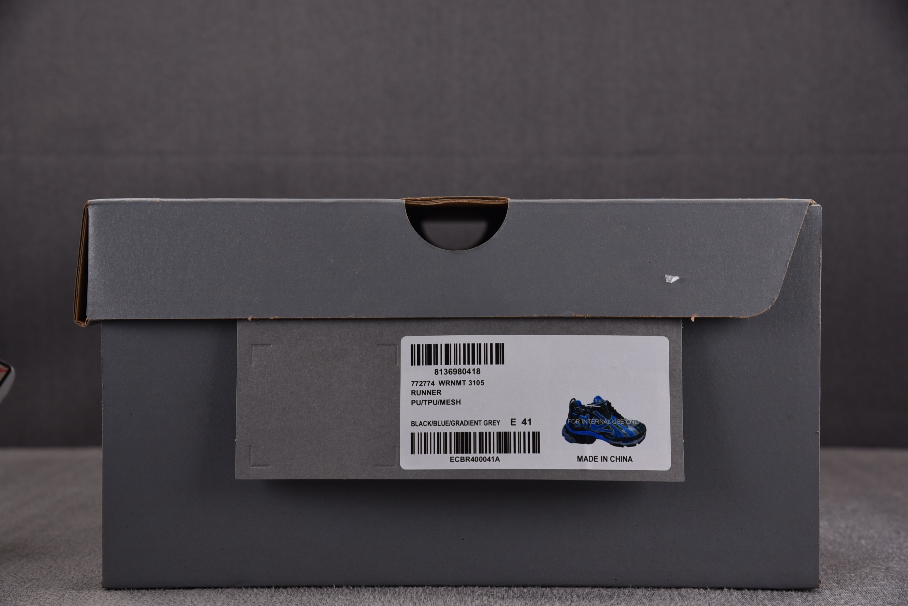 Balenciaga Runner 蓝黑 #YZ018-535-46
