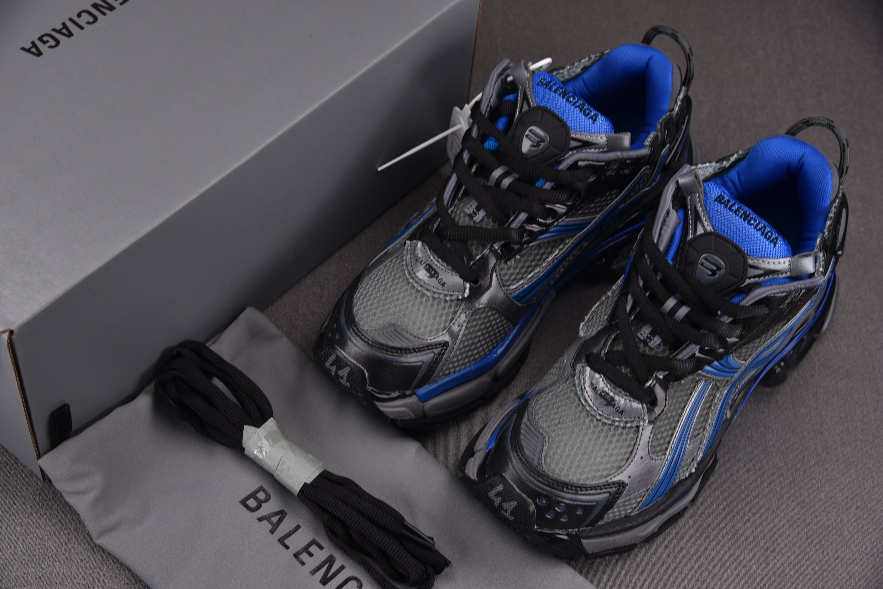 Balenciaga Runner 蓝黑 #YZ018-535-46
