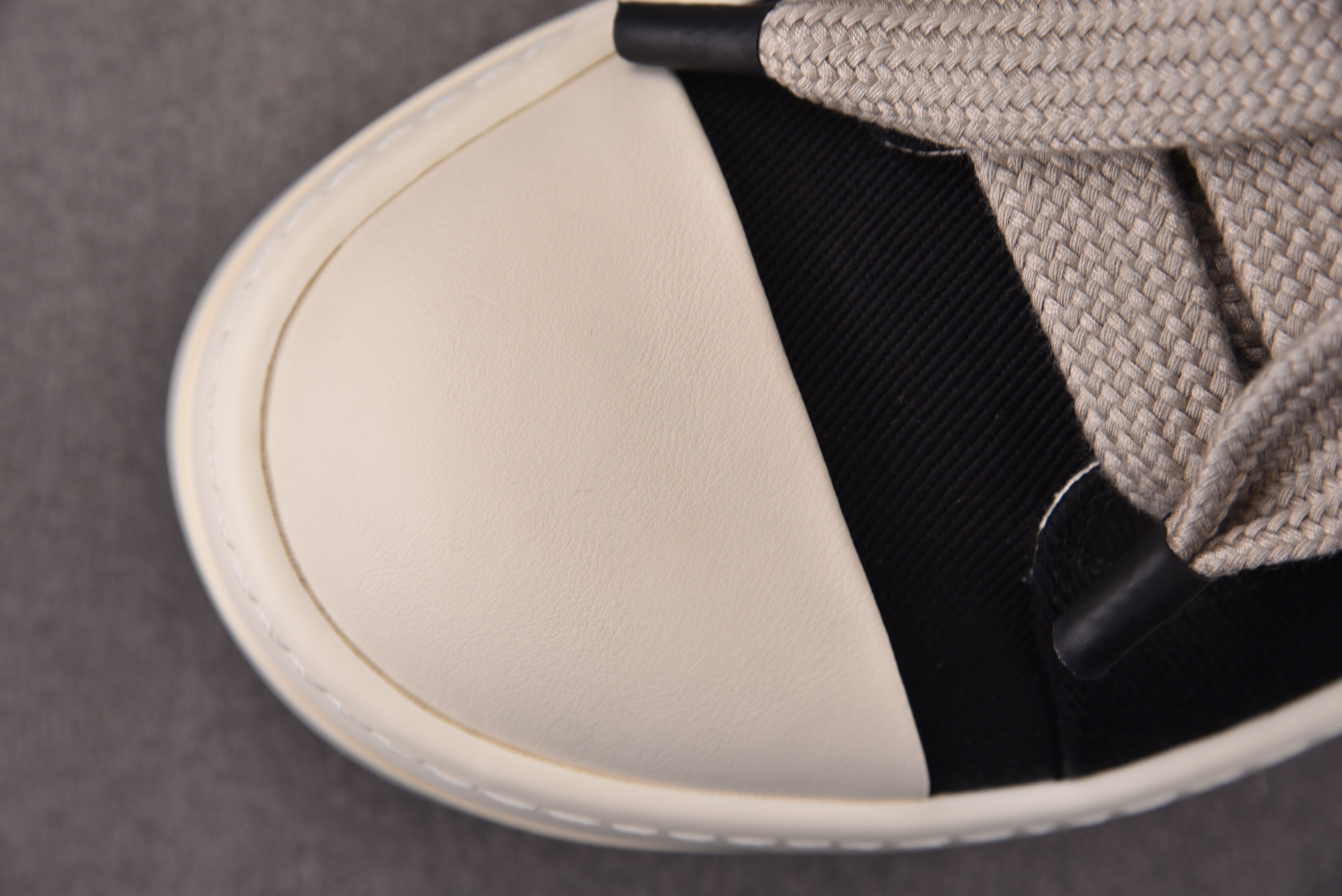Rick Owens Drkshdw Hollywood 厚底 黑色条纹布36-46