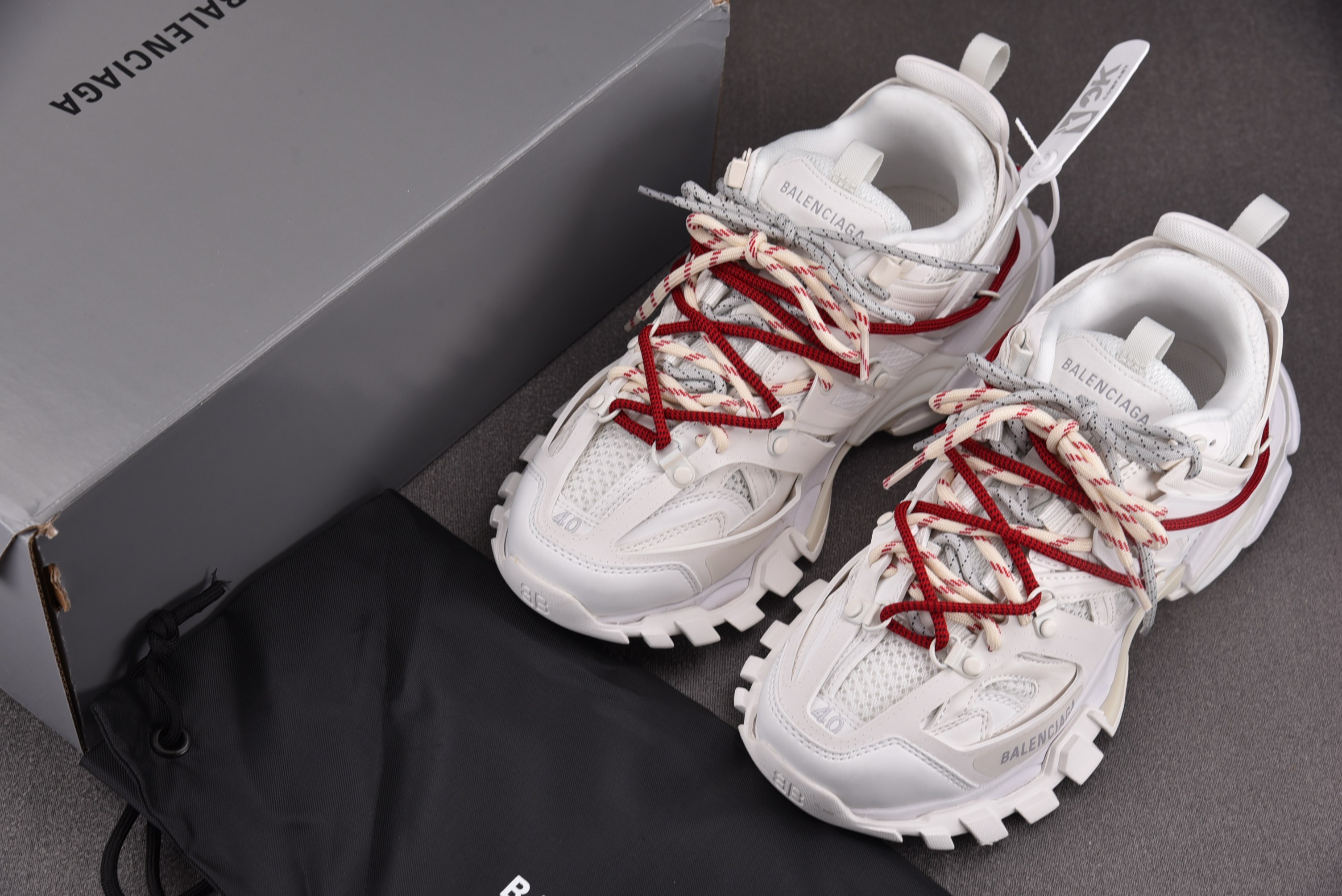 Balenciaga Track Trail Lace 白色 YZ01835-46