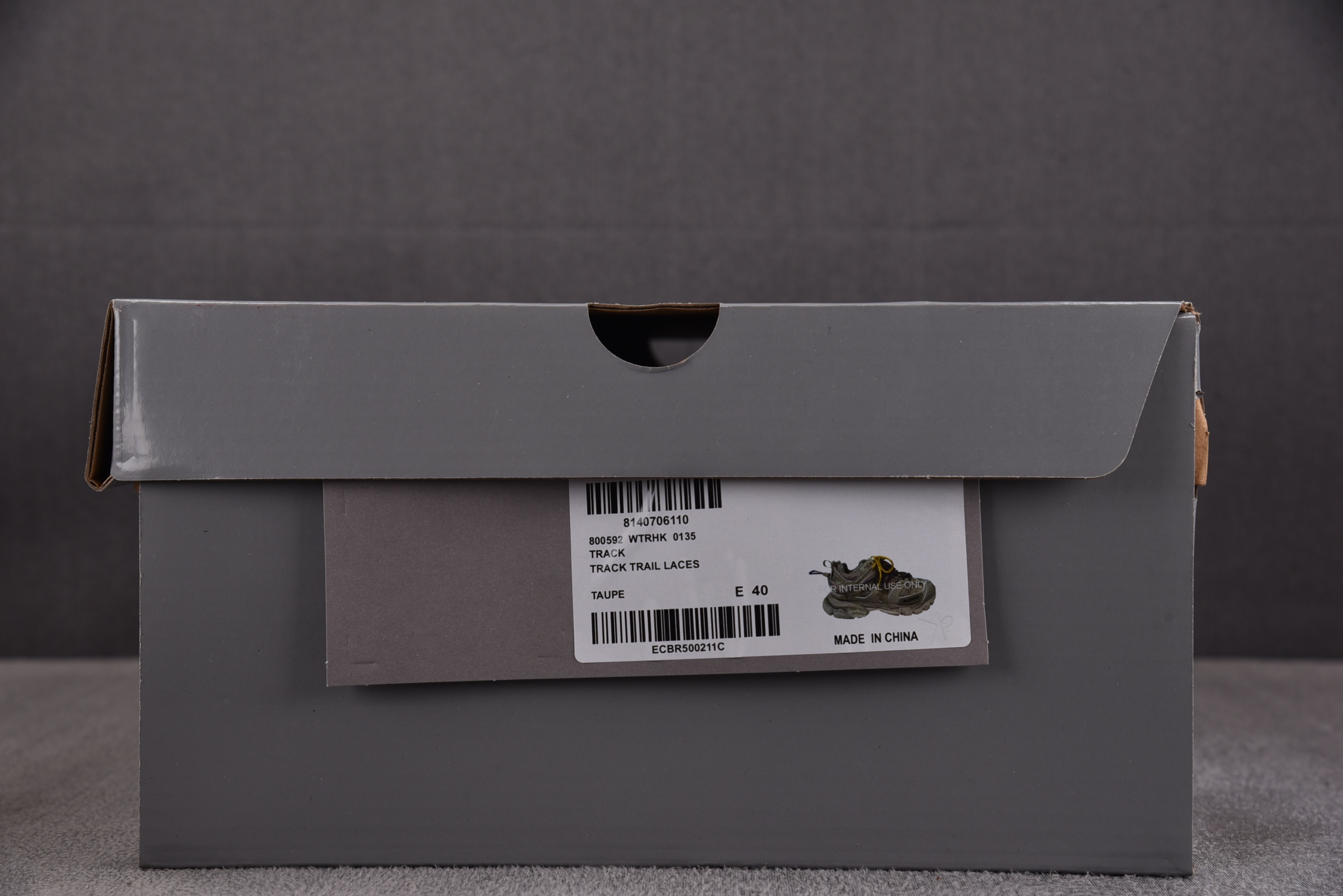 Balenciaga Track Trail Laces 灰褐色 YZ01835-46