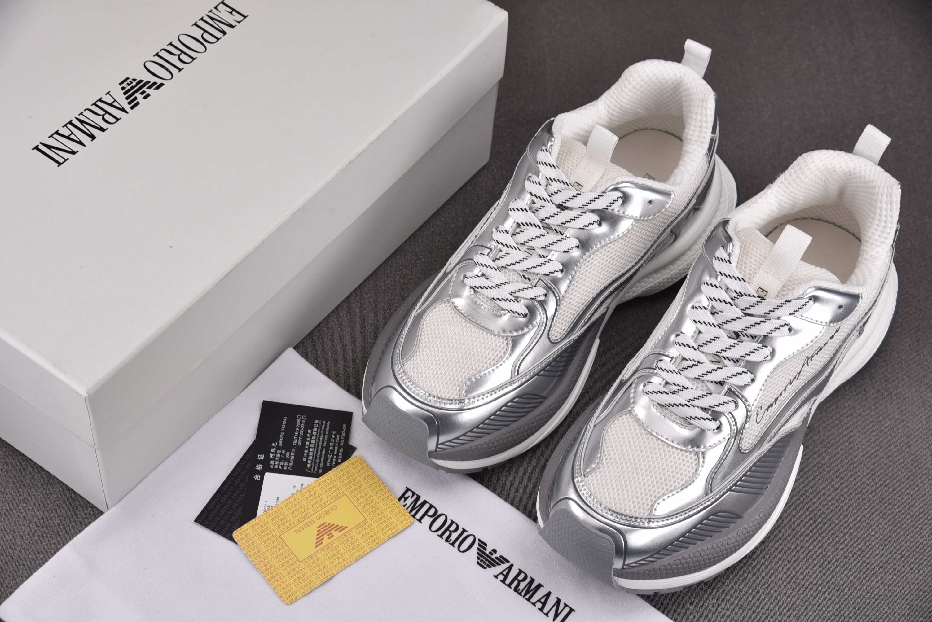 EMPORIO ARMANI 阿玛尼 银色39-45