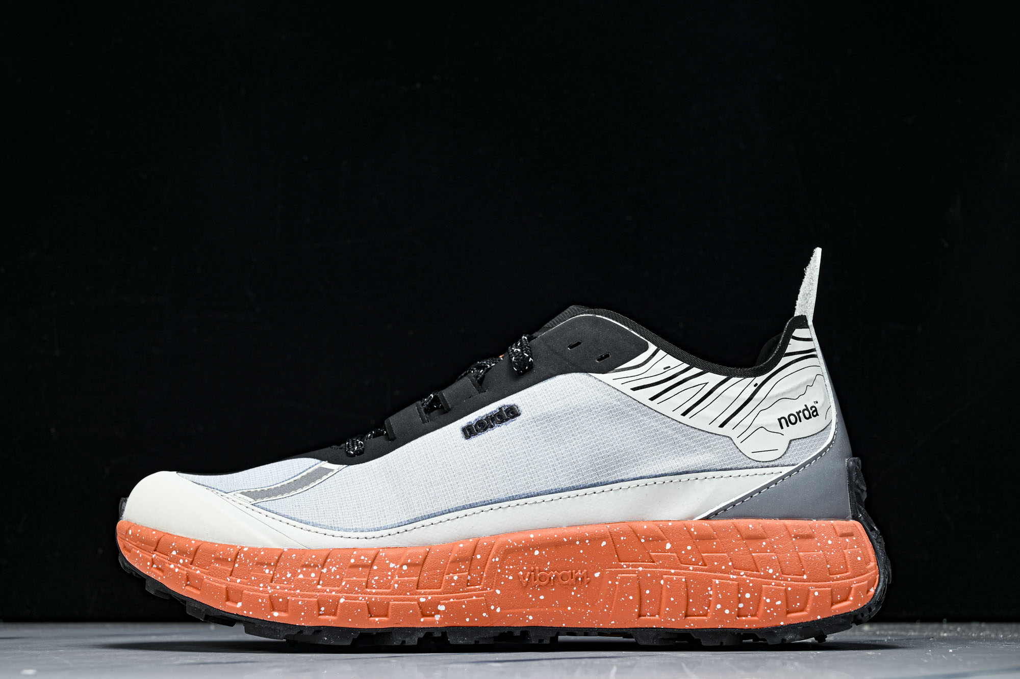 NORDA 001 Anti Slip Wear Resistant 灰橙#YZ00436 36.5 3