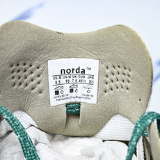 NORDA 001 Anti Slip Wear Resistant 米白绿23#YZ00436 36. NORDA 001 Anti Slip Wear Resistant 米白绿23#YZ00436 36.