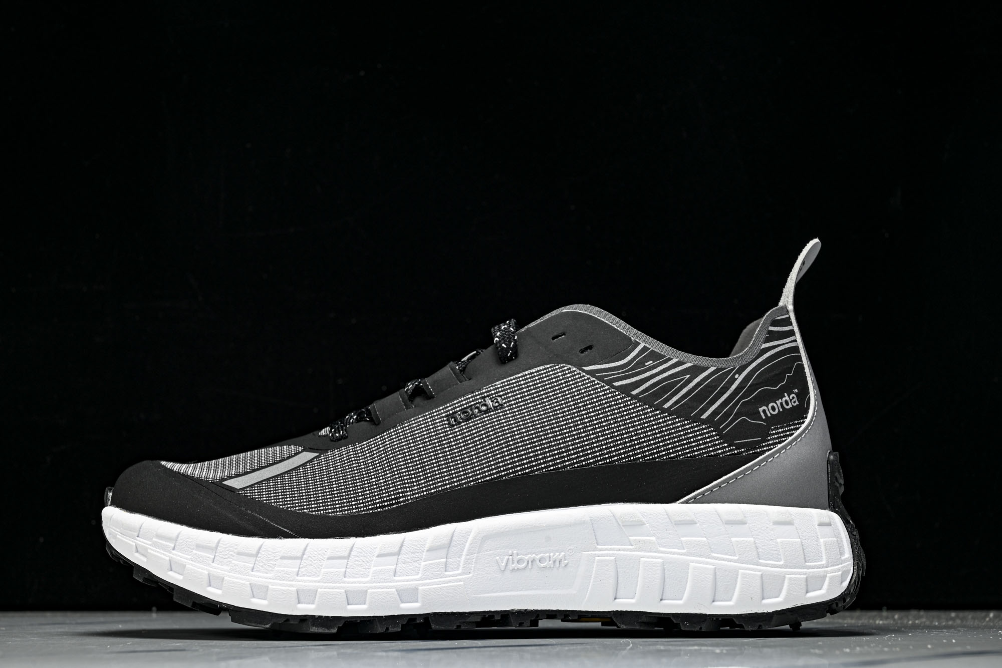 NORDA 001 Anti Slip Wear Resistant 黑灰白#YZ00436 36.5 