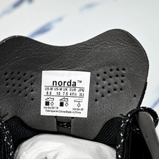 NORDA 001 Anti Slip Wear Resistant 黑灰白#YZ00436 36.5 NORDA 001 Anti Slip Wear Resistant 黑灰白#YZ00436 36.5