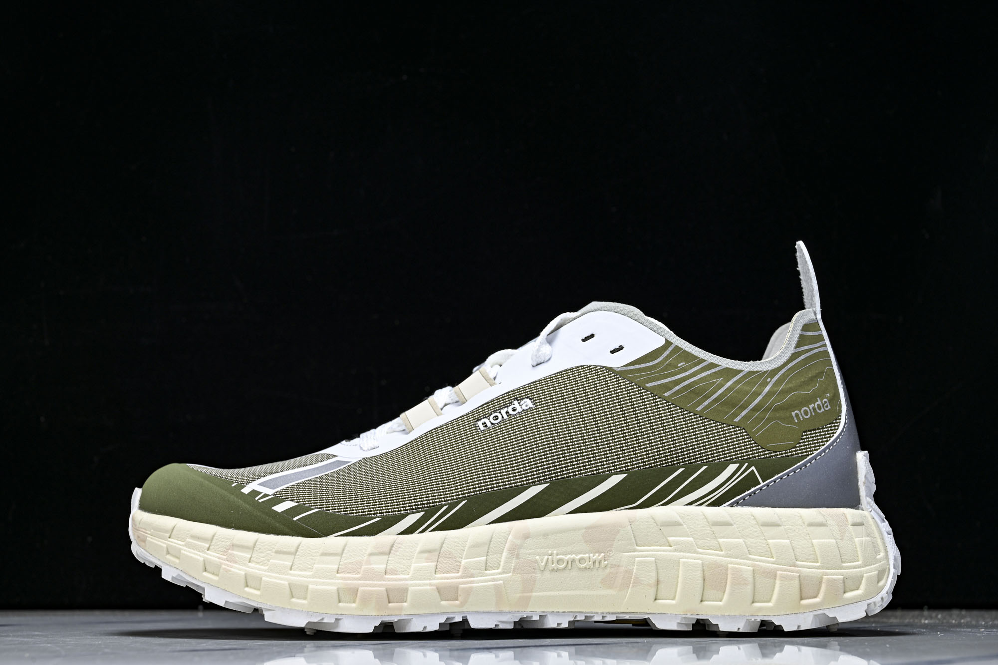 Ray Zahab x NORDA 001 黑绿#YZ00436 36.5 37.5 38 38.5 3