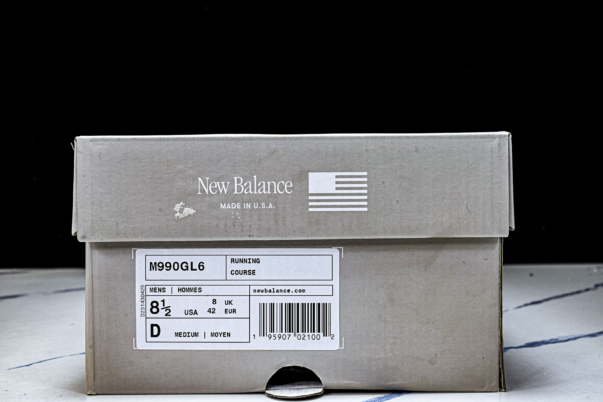 New Balance NB990系列 高端美产复古休闲跑步鞋 M990GL6 #YZ004✦原装版本 
