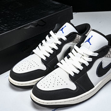 Air Jordan 1 Low AJ1 乔1白灰爆裂纹 低帮复古文化篮球鞋 IU2268-100 YZ Air Jordan 1 Low AJ1 乔1白灰爆裂纹 低帮复古文化篮球鞋 IU2268-100 YZ
