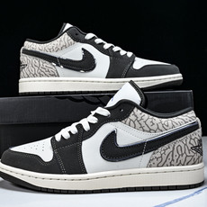 Air Jordan 1 Low AJ1 乔1白灰爆裂纹 低帮复古文化篮球鞋 IU2268-100 YZ Air Jordan 1 Low AJ1 乔1白灰爆裂纹 低帮复古文化篮球鞋 IU2268-100 YZ