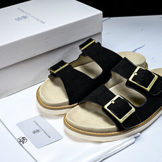 Brunello Cucinelli 男士帆布 绒面革 二字拖鞋 YZ006✦w1.版本 Brunell Brunello Cucinelli 男士帆布 绒面革 二字拖鞋 YZ006✦w1.版本 Brunell